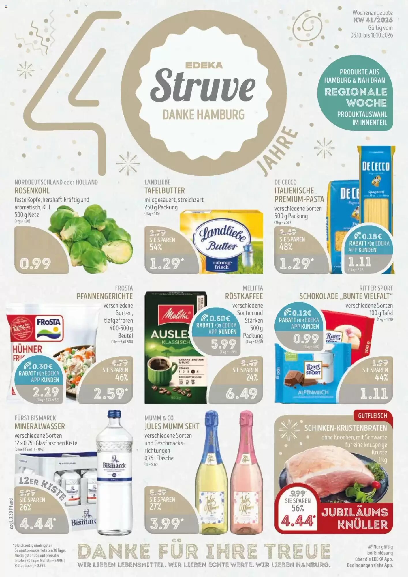 Edeka Struve Prospekt (ab 05.10.2026) zum Blättern - Seite 1