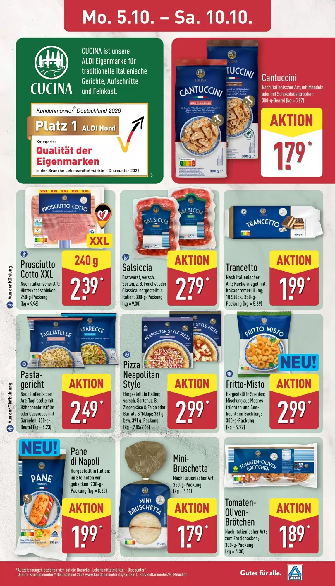 Aldi Nord Prospekt (ab 05.10.2026) zum Blättern - Seite 13