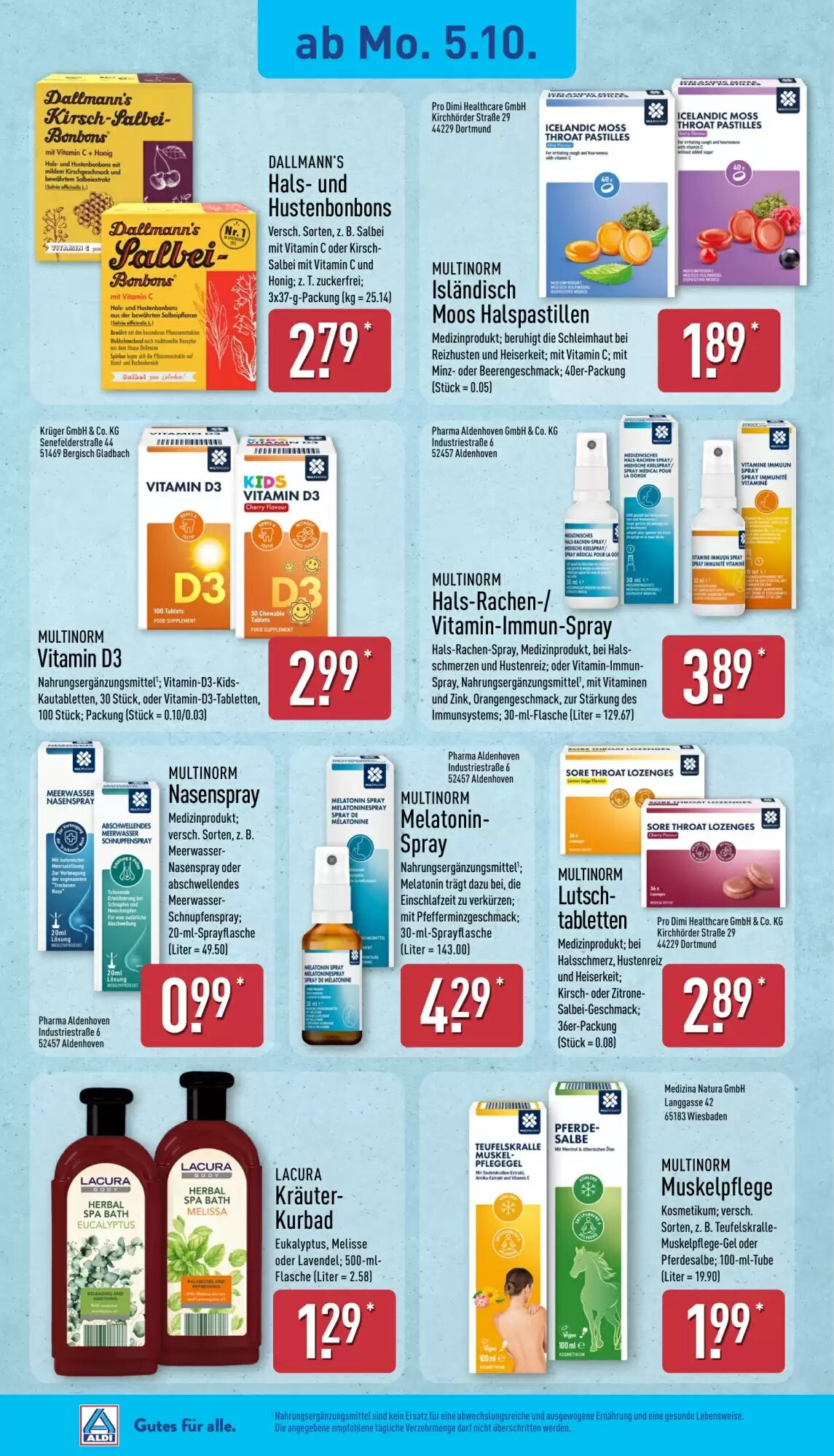 Aldi Nord Prospekt (ab 05.10.2026) zum Blättern - Seite 16
