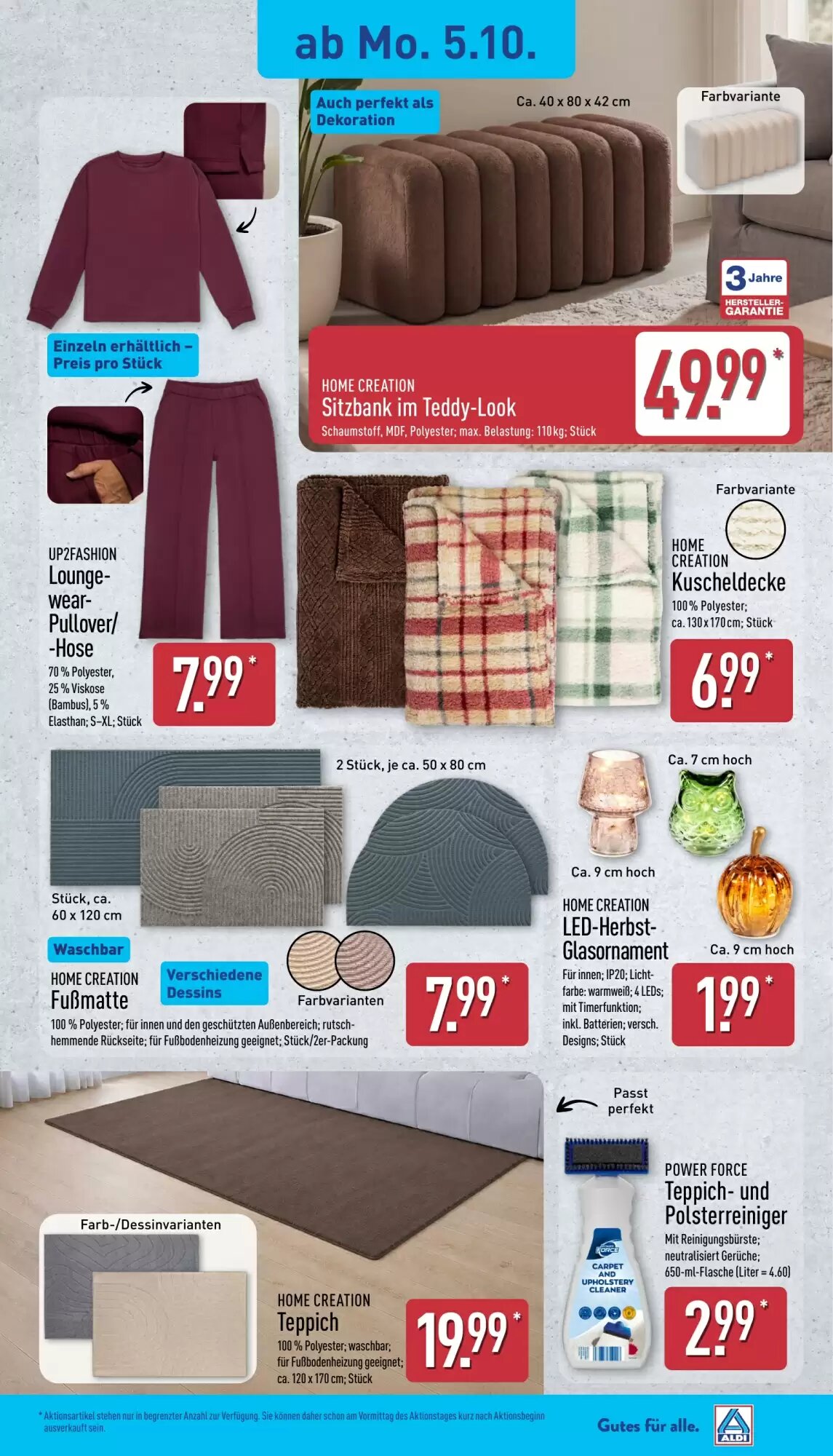 Aldi Nord Prospekt (ab 05.10.2026) zum Blättern - Seite 17