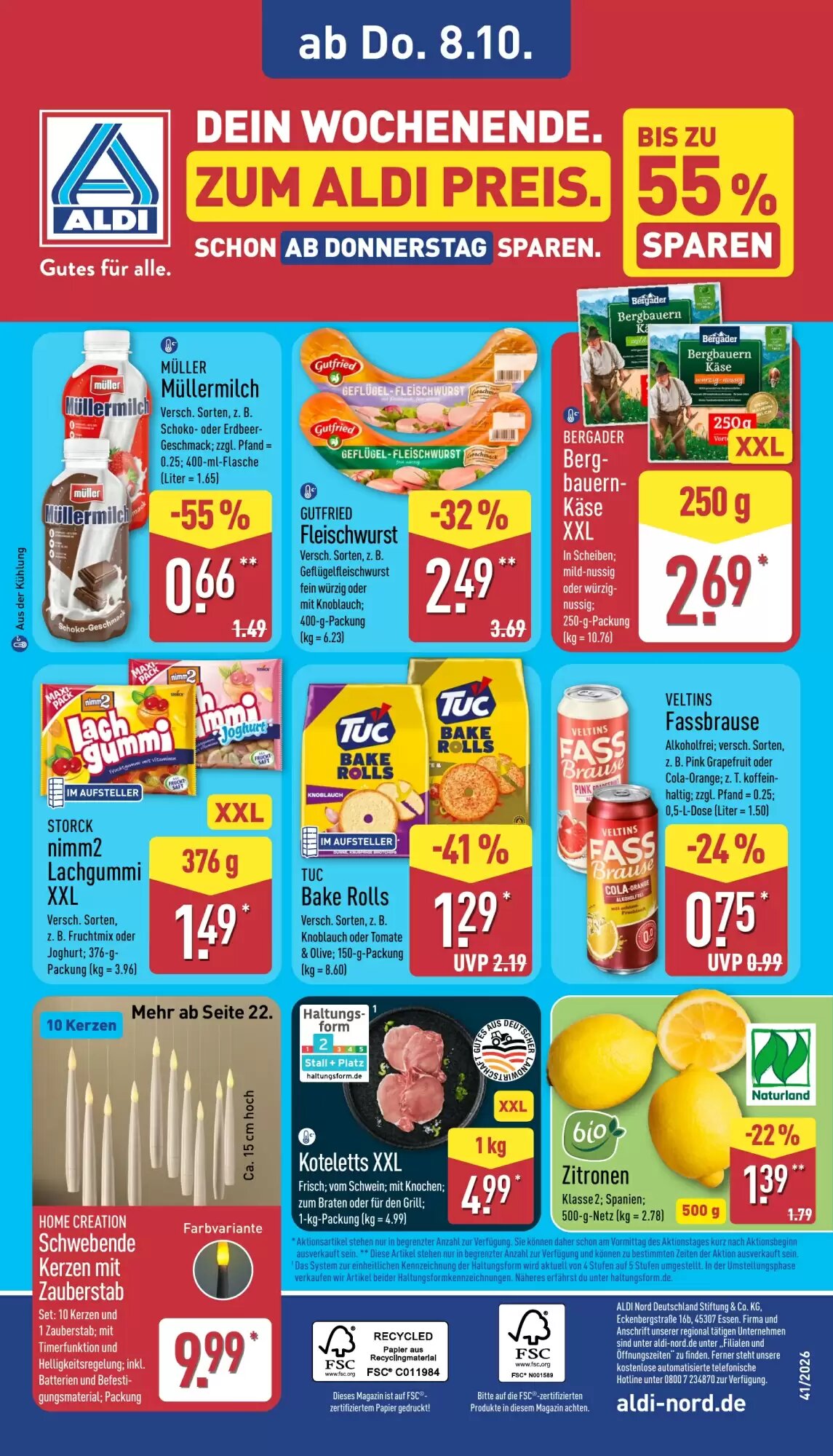 Aldi Nord Prospekt (ab 05.10.2026) zum Blättern - Seite 34