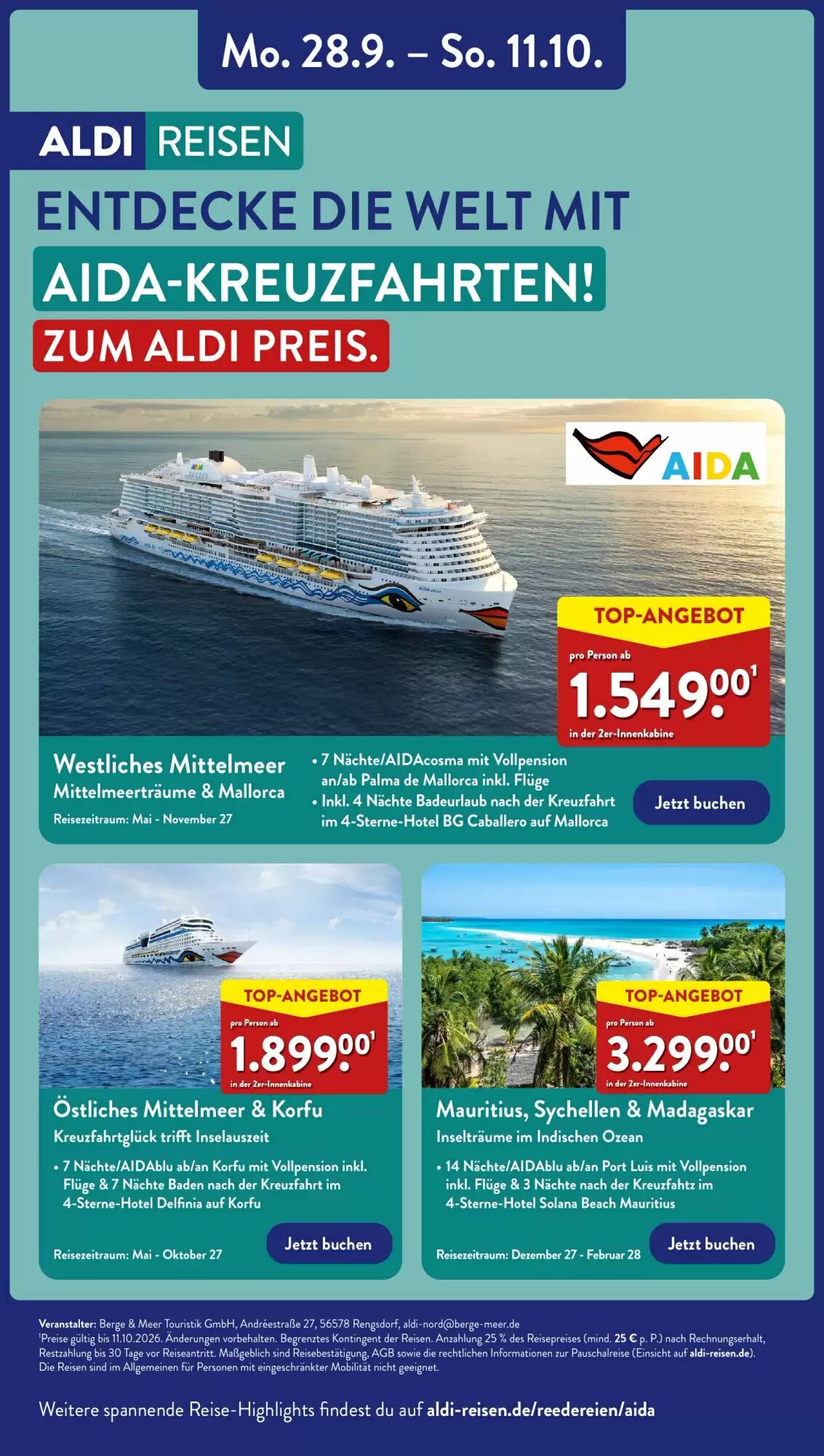 Aldi Nord Prospekt (ab 05.10.2026) zum Blättern - Seite 42