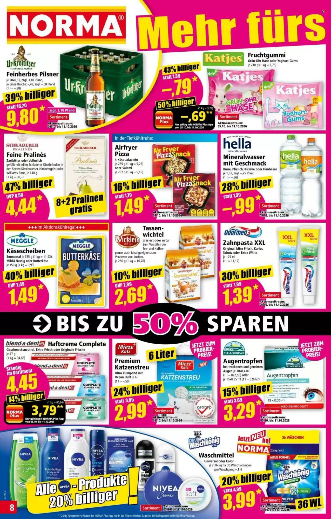 Norma Prospekt (ab 05.10.2026) zum Blättern - Seite 8
