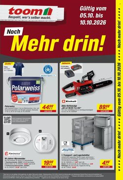 toom Baumarkt Prospekt (ab 05.10.2026) zum Blättern