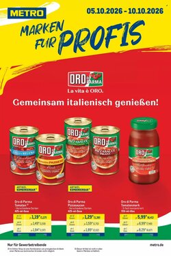 METRO Prospekt (ab 05.10.2026) zum Blättern