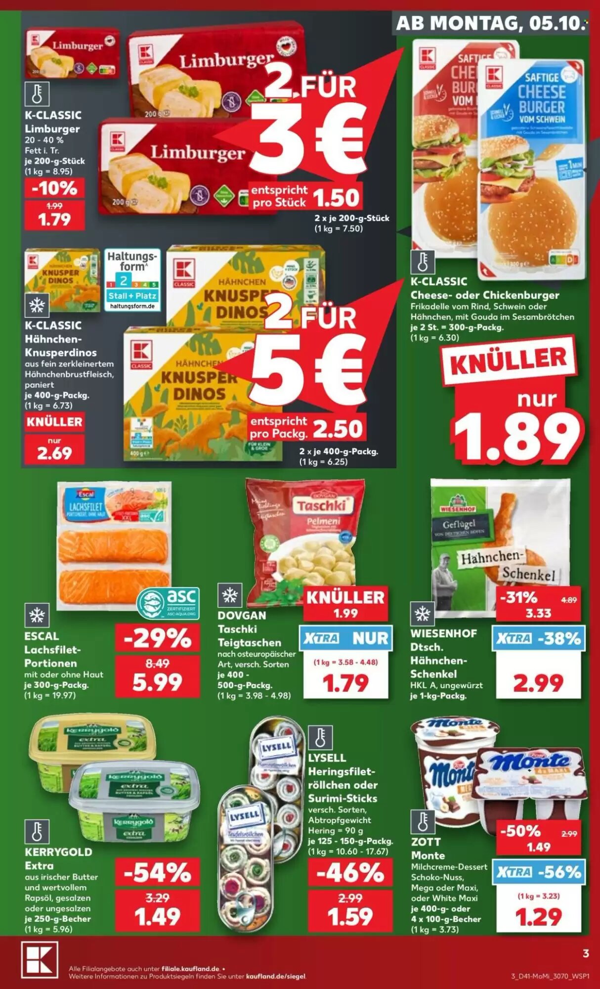 Kaufland Prospekt (ab 05.10.2026) zum Blättern - Seite 3