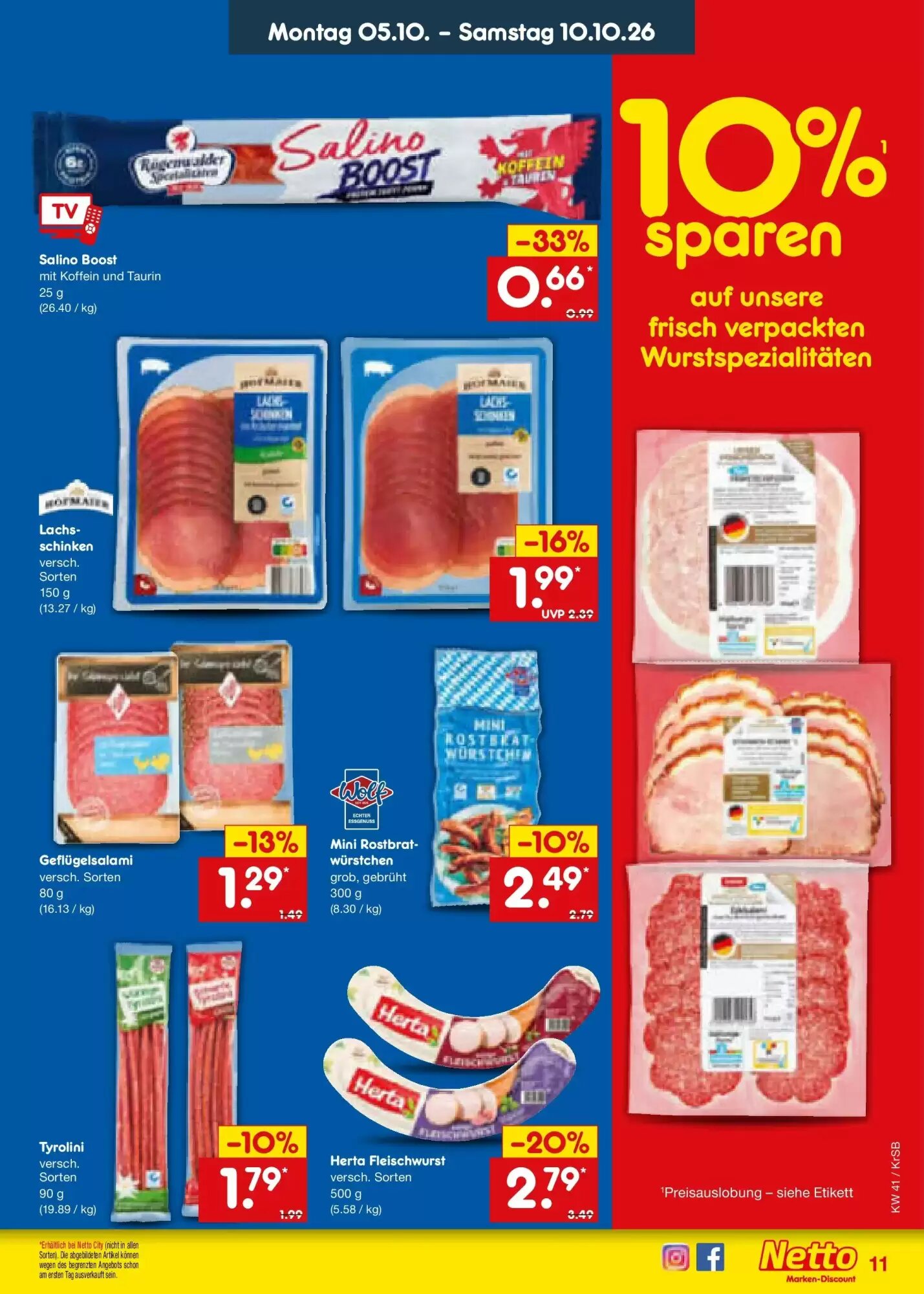 Netto Marken-Discount Prospekt (ab 05.10.2026) zum Blättern - Seite 11