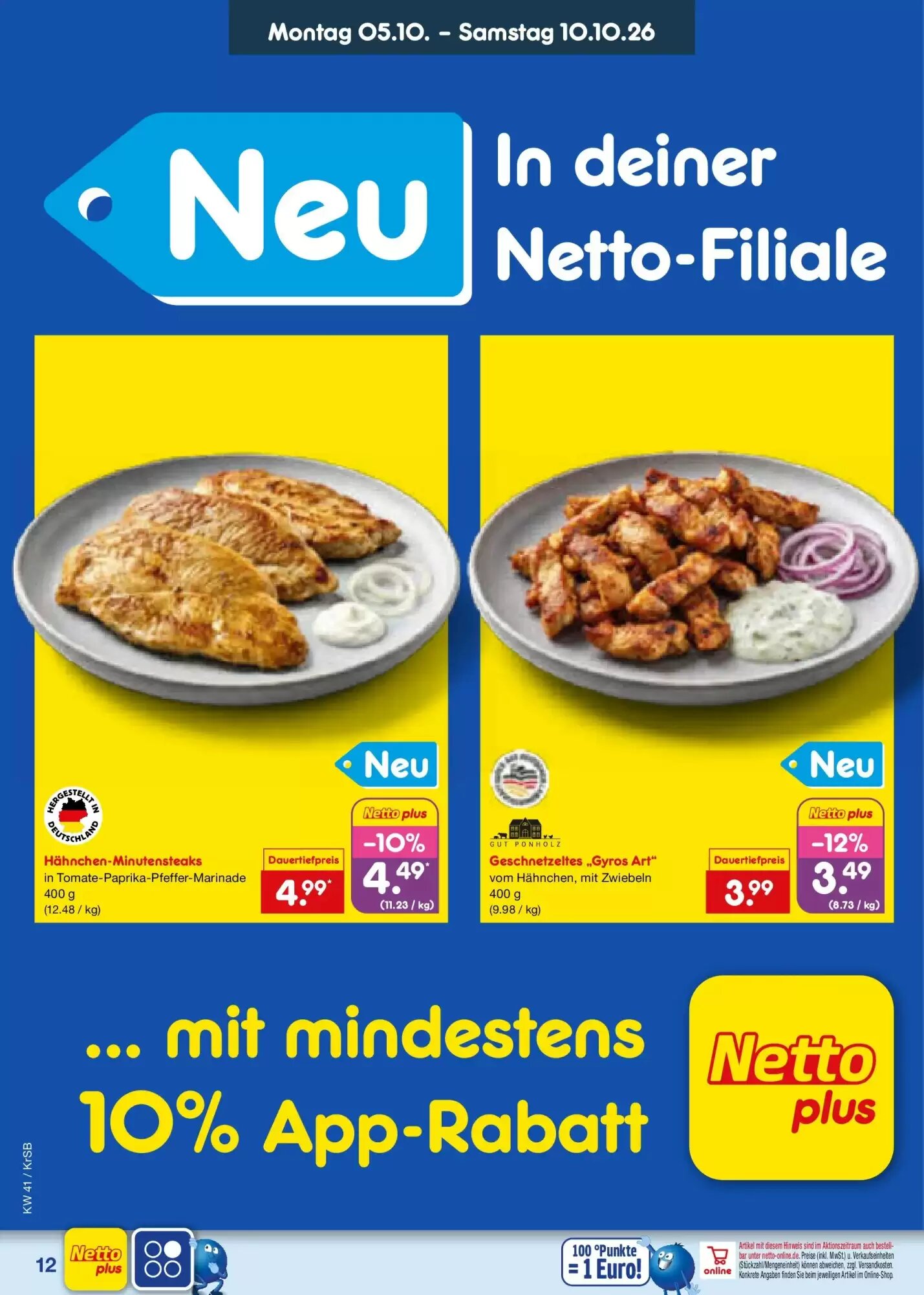 Netto Marken-Discount Prospekt (ab 05.10.2026) zum Blättern - Seite 12