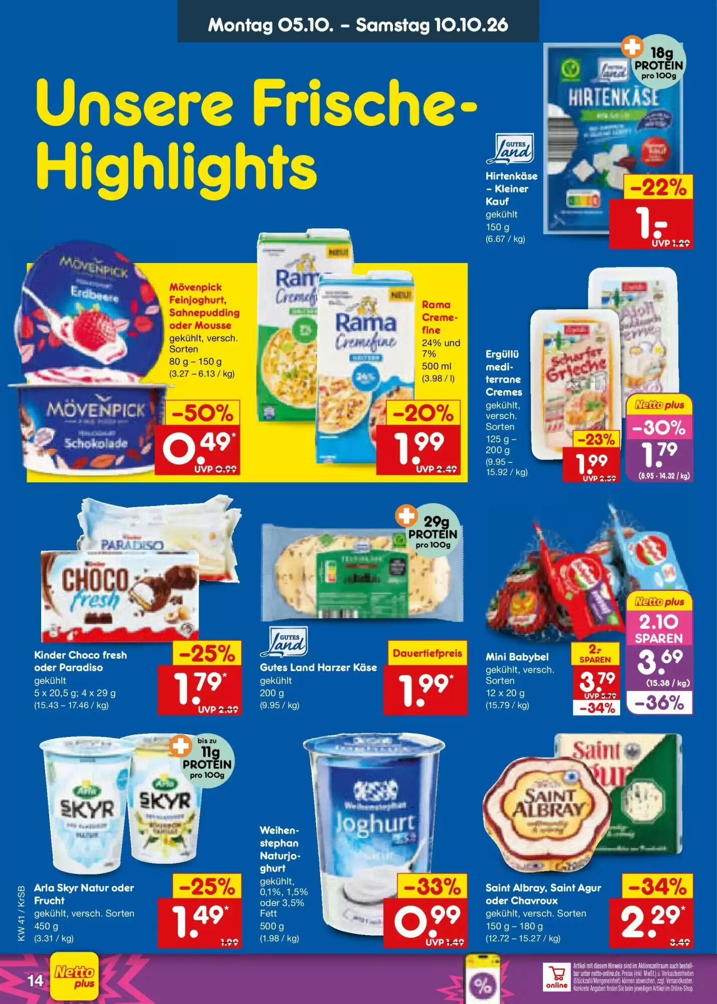 Netto Marken-Discount Prospekt (ab 05.10.2026) zum Blättern - Seite 14