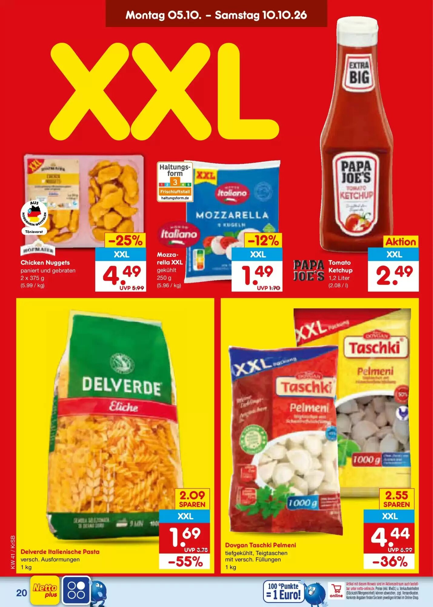 Netto Marken-Discount Prospekt (ab 05.10.2026) zum Blättern - Seite 20
