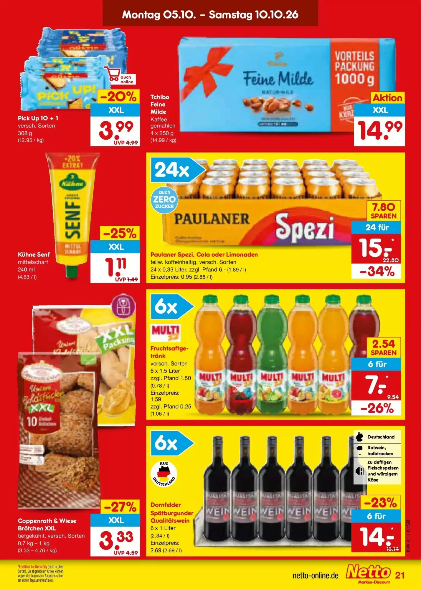 Netto Marken-Discount Prospekt (ab 05.10.2026) zum Blättern - Seite 21