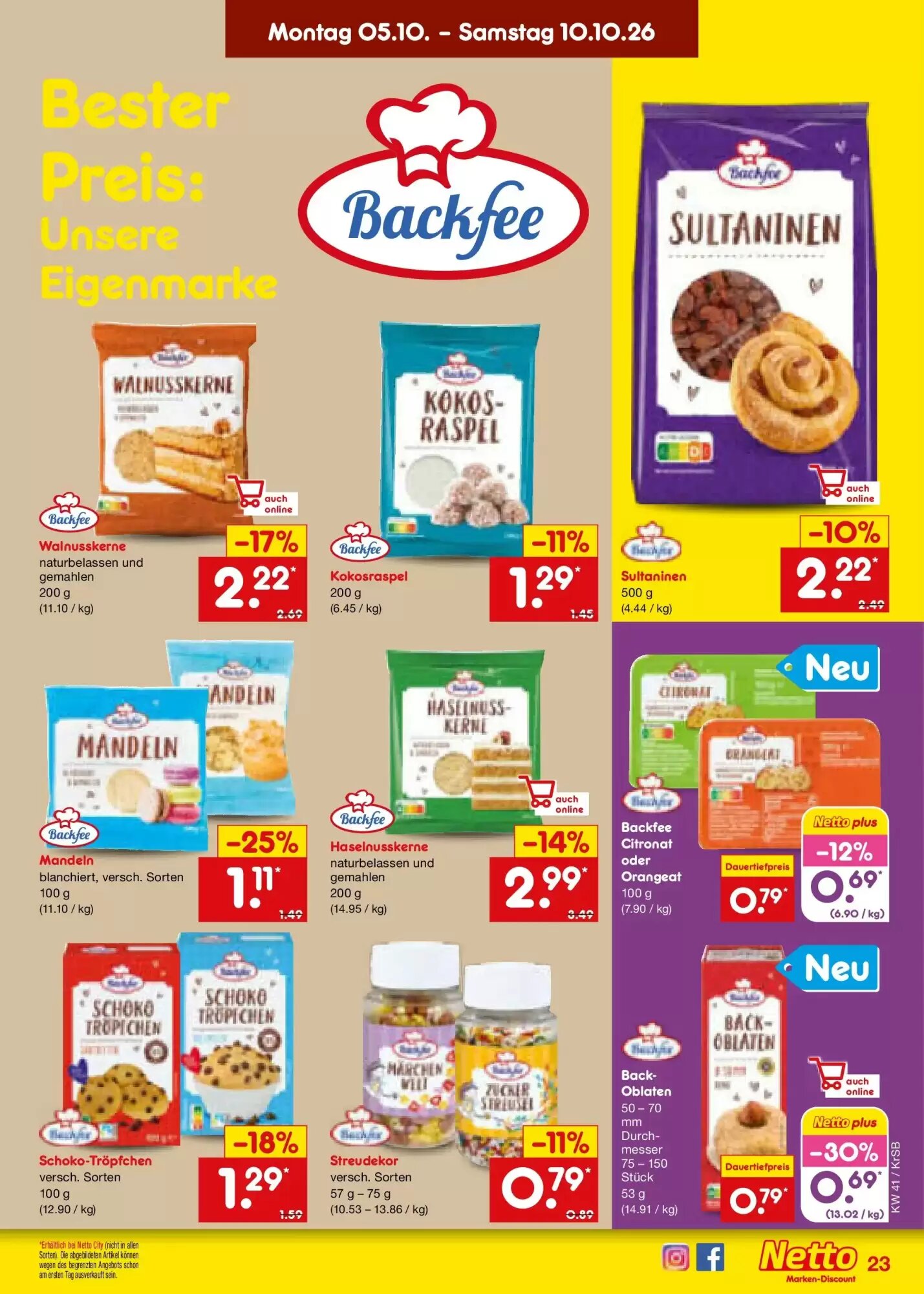 Netto Marken-Discount Prospekt (ab 05.10.2026) zum Blättern - Seite 25