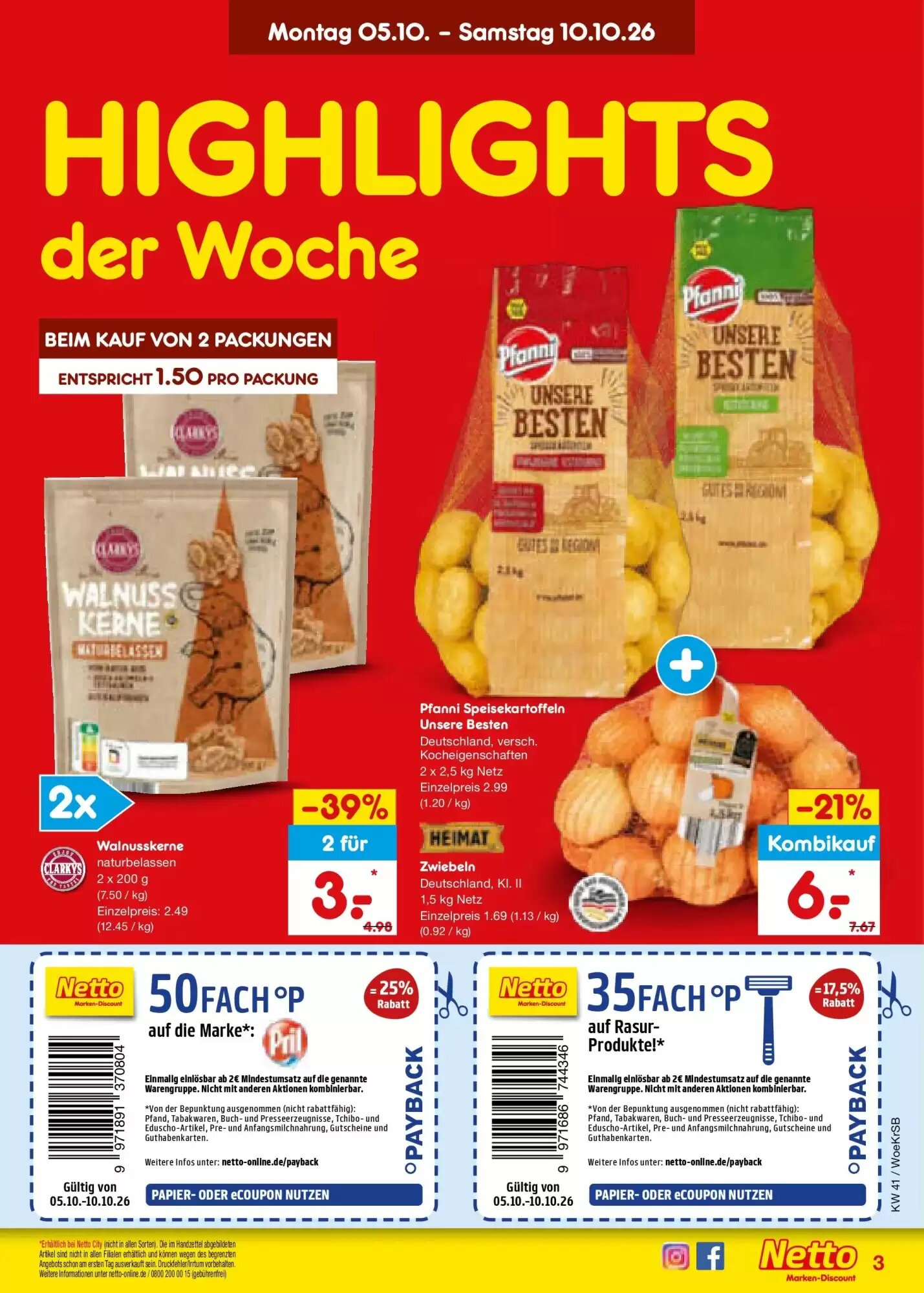 Netto Marken-Discount Prospekt (ab 05.10.2026) zum Blättern - Seite 3