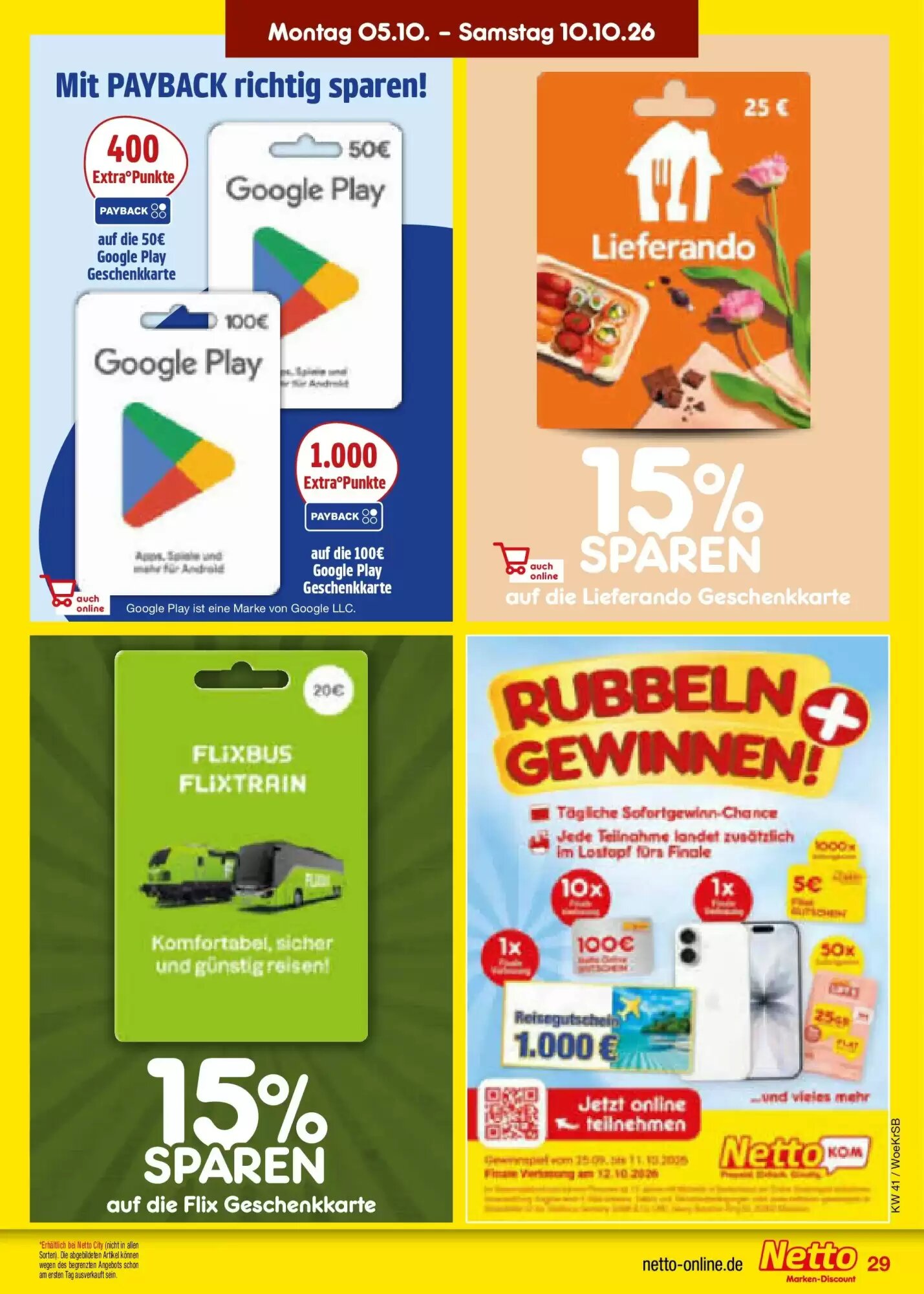 Netto Marken-Discount Prospekt (ab 05.10.2026) zum Blättern - Seite 35