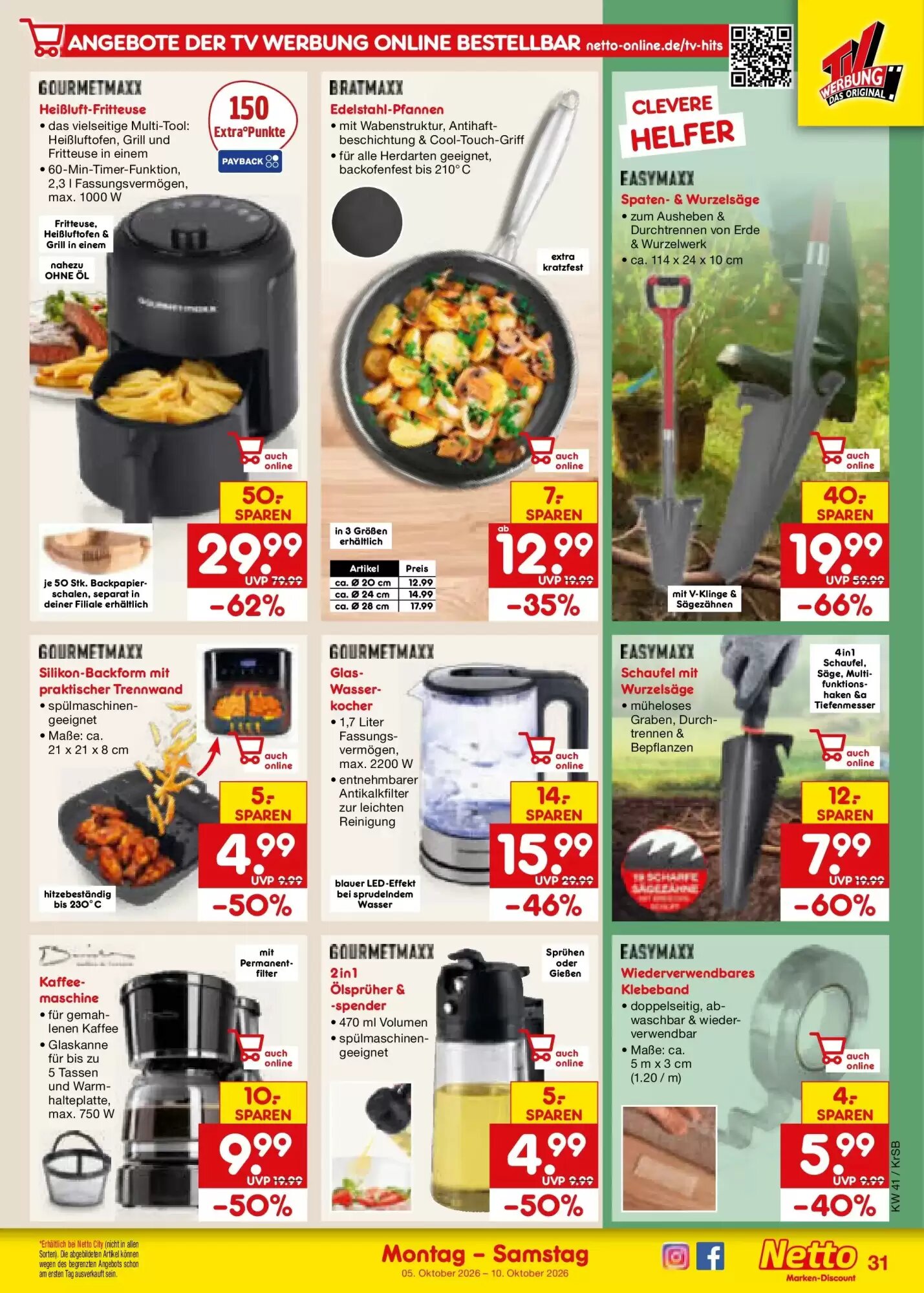 Netto Marken-Discount Prospekt (ab 05.10.2026) zum Blättern - Seite 39