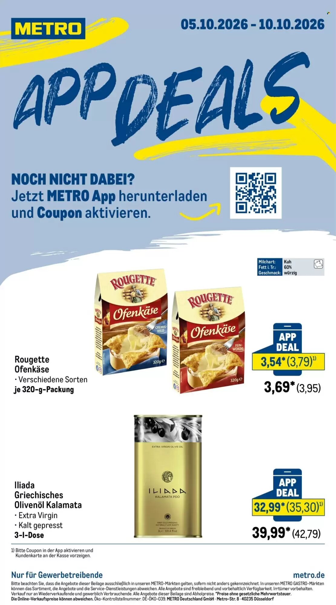 METRO Prospekt (ab 05.10.2026) zum Blättern - Seite 1