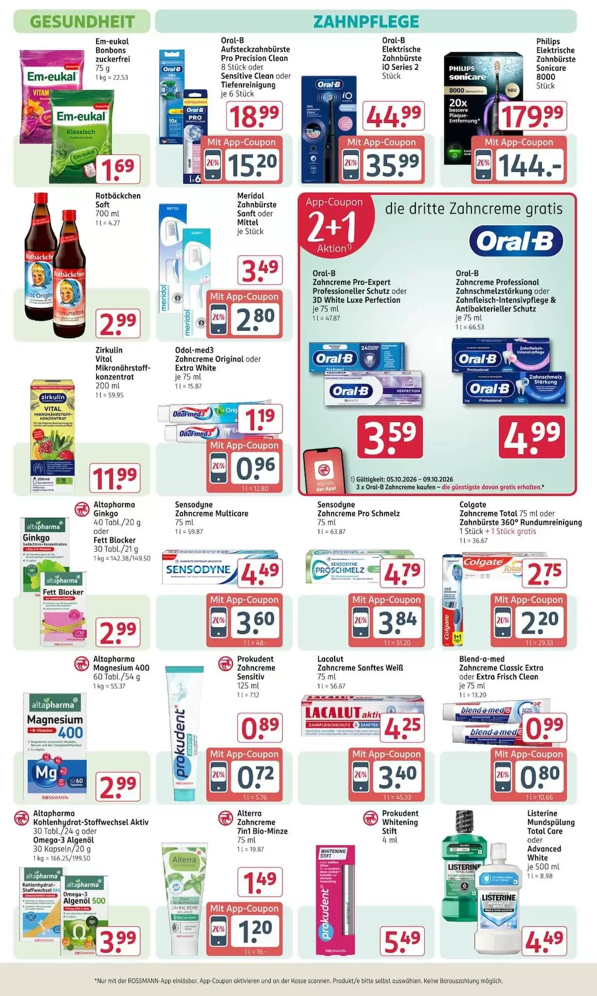 Rossmann Prospekt (ab 05.10.2026) zum Blättern - Seite 13