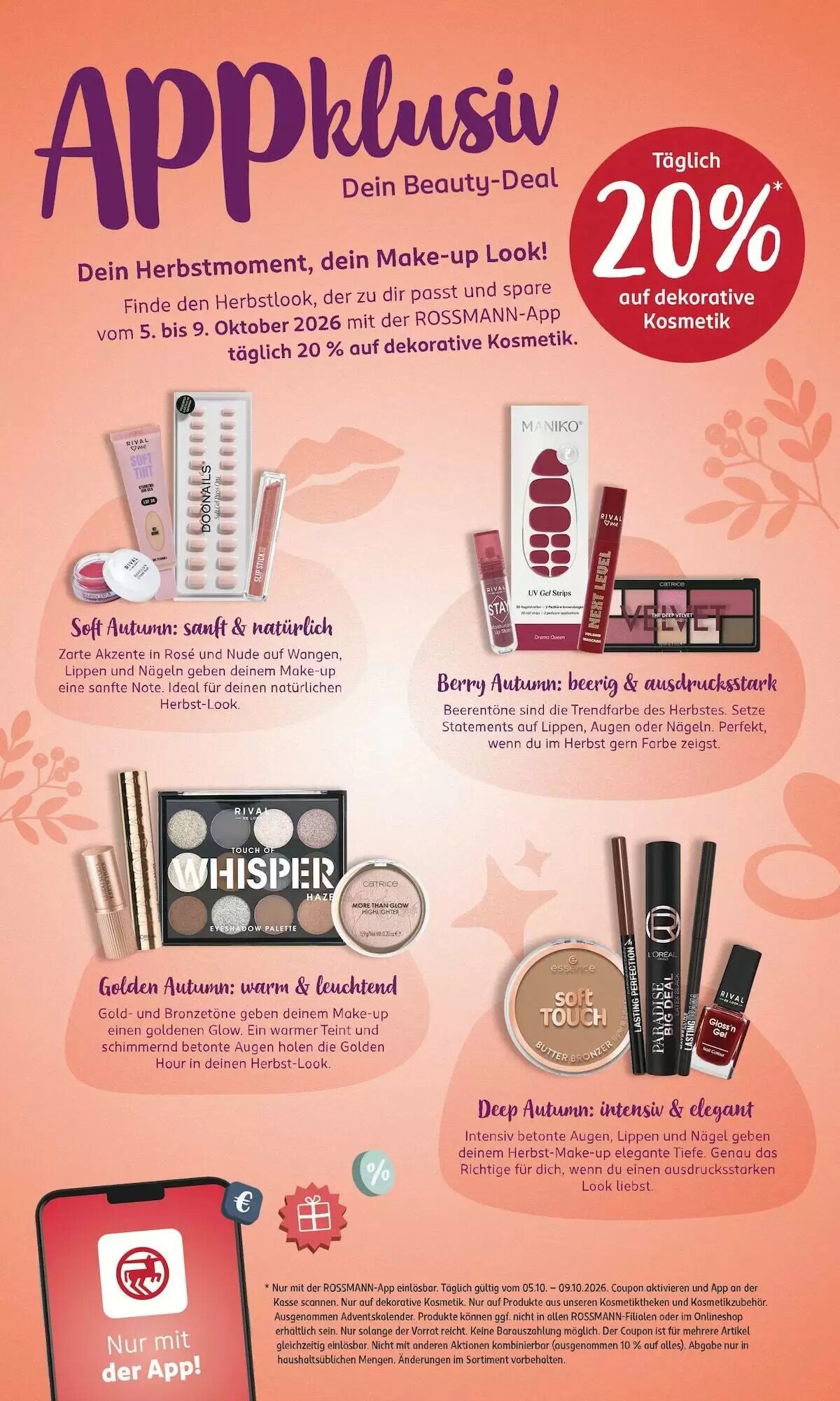 Rossmann Prospekt (ab 05.10.2026) zum Blättern - Seite 20