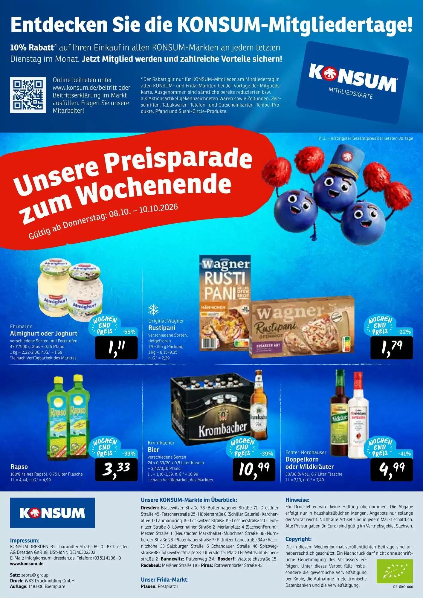 KONSUM Prospekt (ab 05.10.2026) zum Blättern - Seite 12