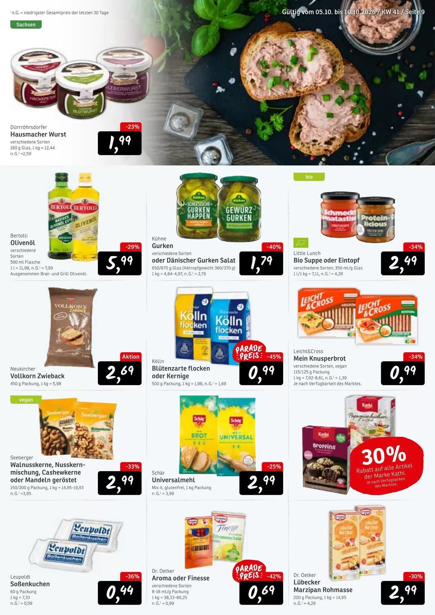 KONSUM Prospekt (ab 05.10.2026) zum Blättern - Seite 9