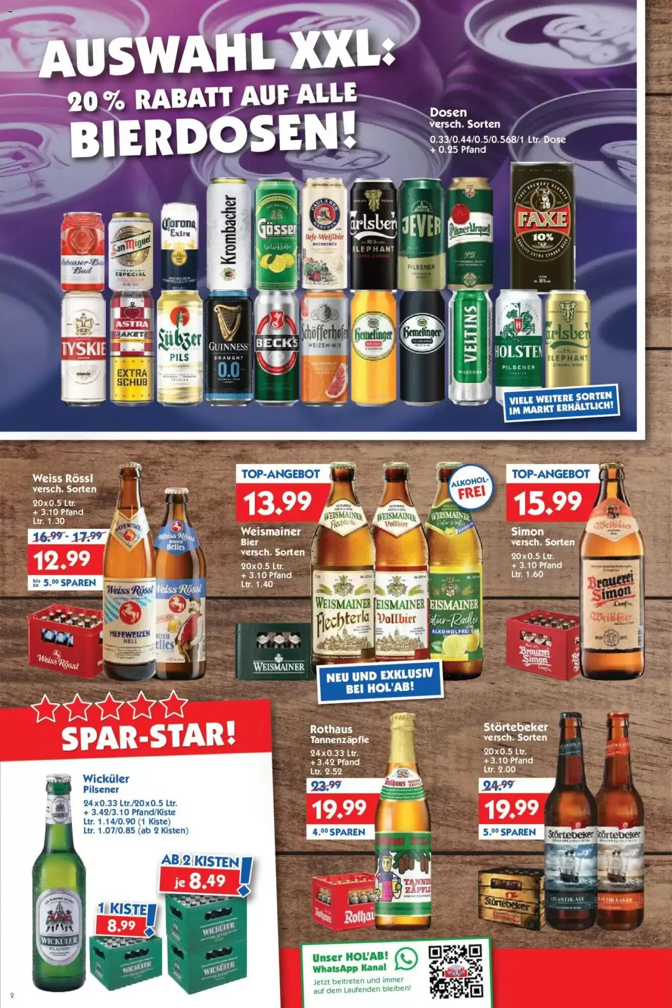 Hol'ab Getränkemarkt Prospekt (ab 05.10.2026) zum Blättern - Seite 2