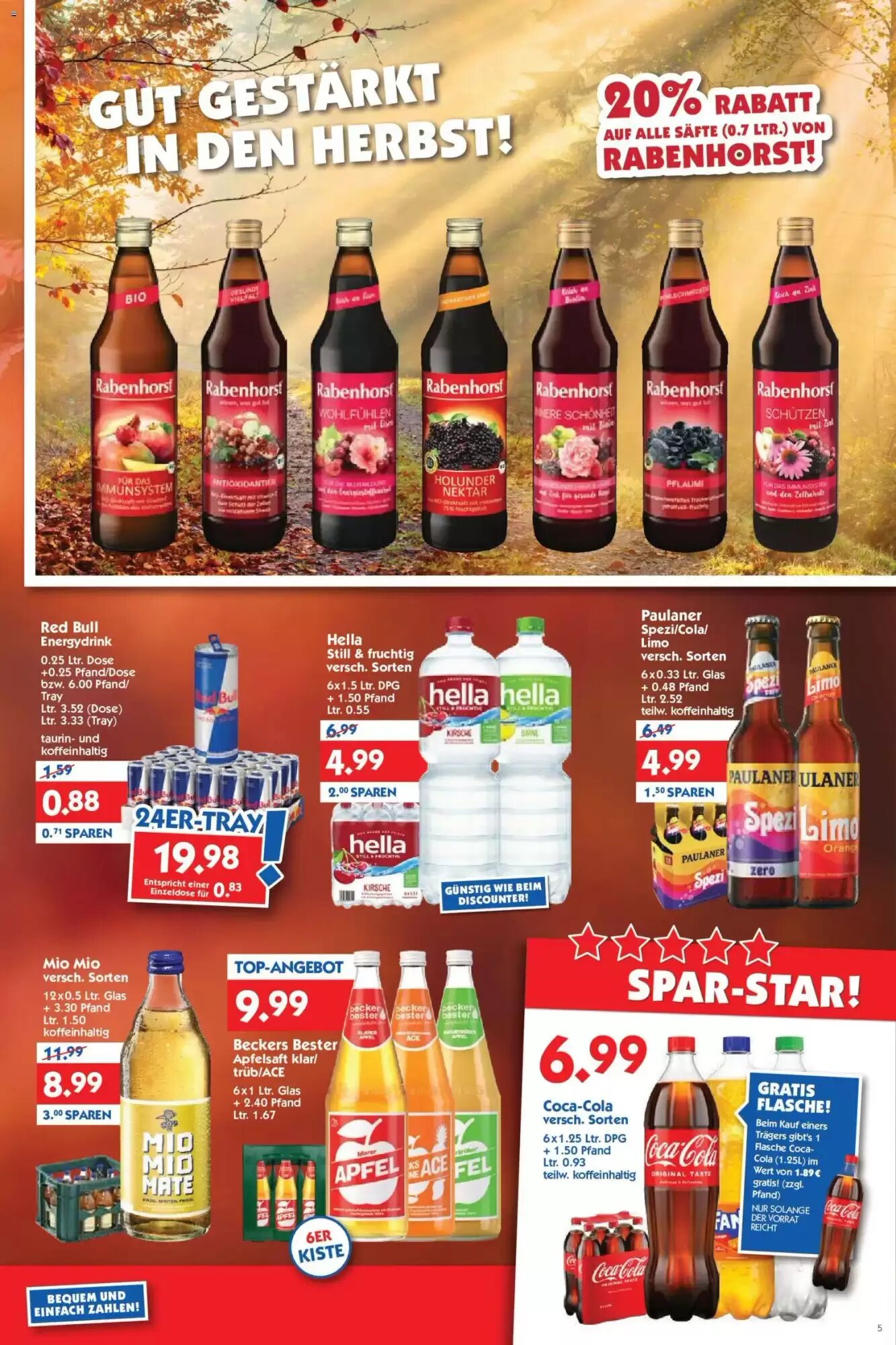 Hol'ab Getränkemarkt Prospekt (ab 05.10.2026) zum Blättern - Seite 5