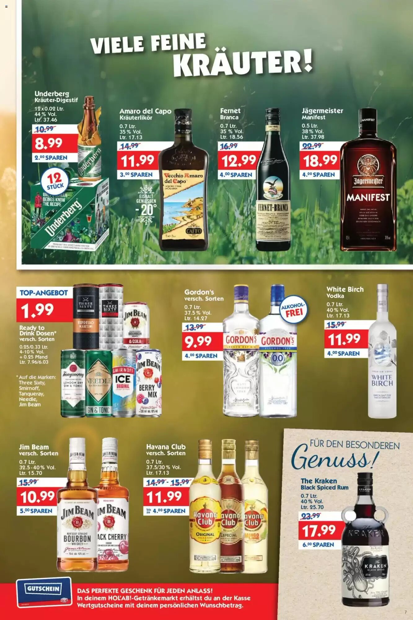 Hol'ab Getränkemarkt Prospekt (ab 05.10.2026) zum Blättern - Seite 7