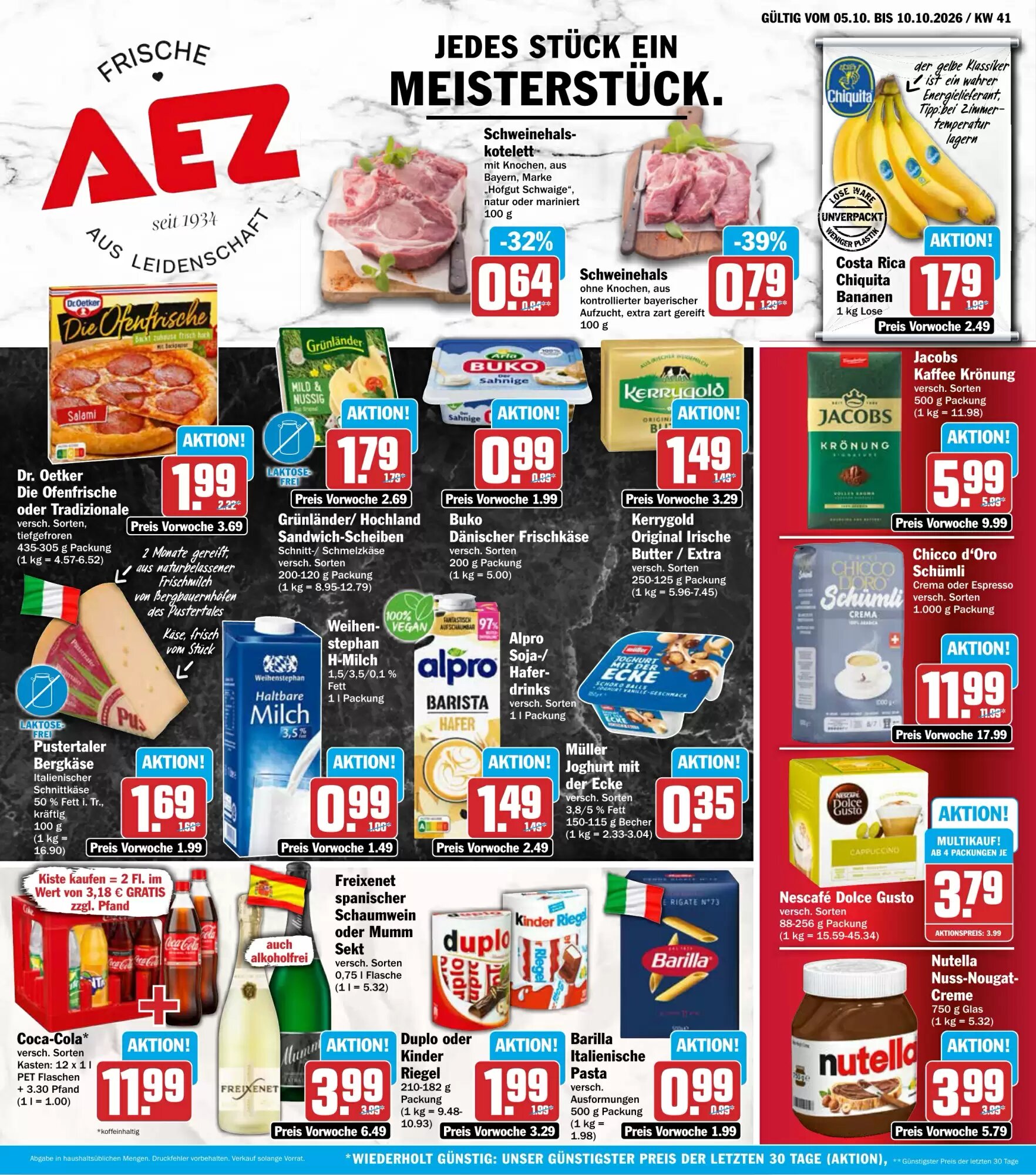 AEZ Prospekt (ab 05.10.2026) zum Blättern - Seite 1