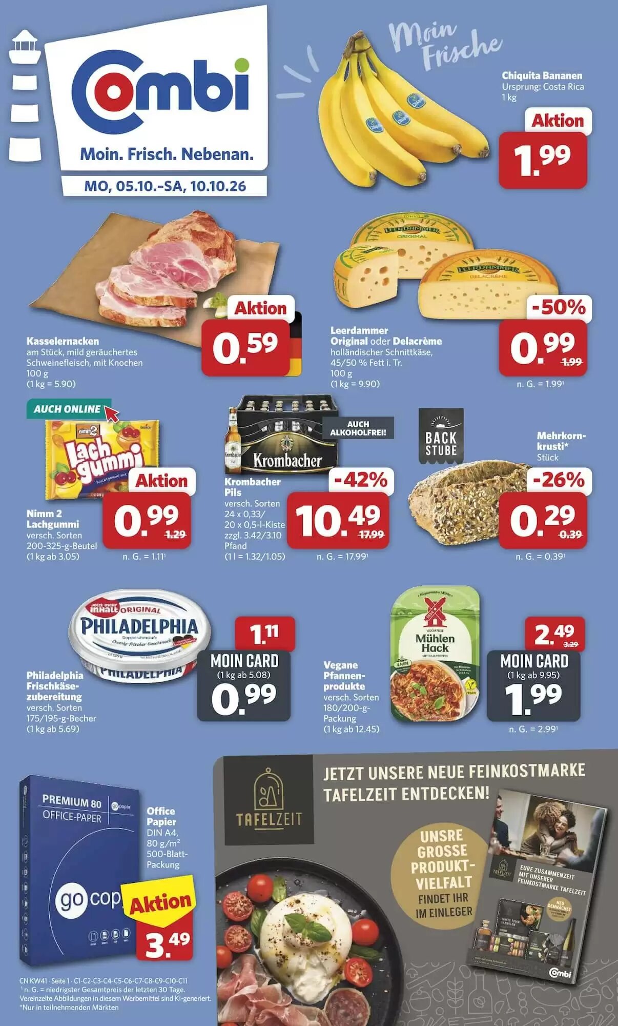 Combi Prospekt (ab 05.10.2026) zum Blättern - Seite 1