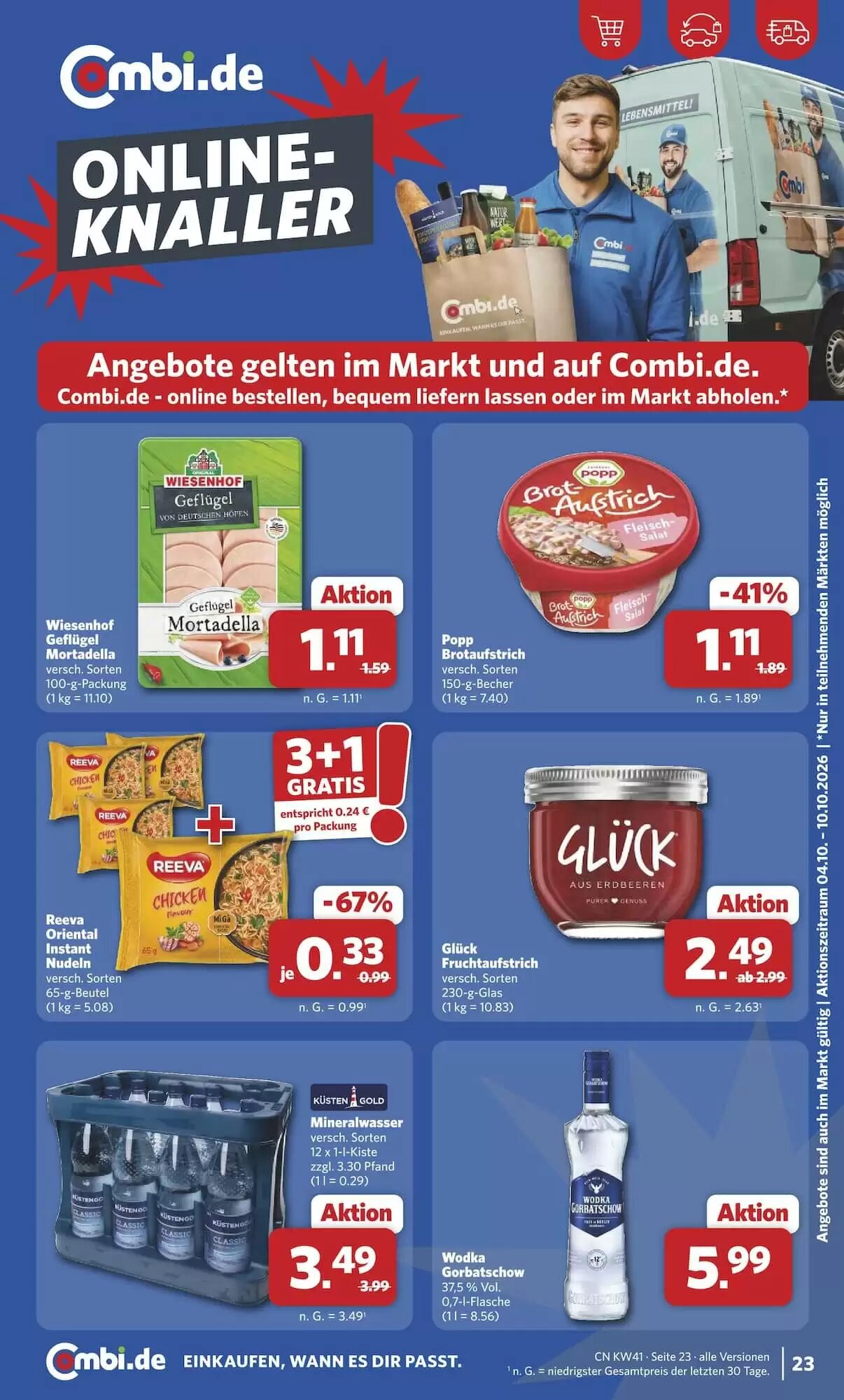 Combi Prospekt (ab 05.10.2026) zum Blättern - Seite 25