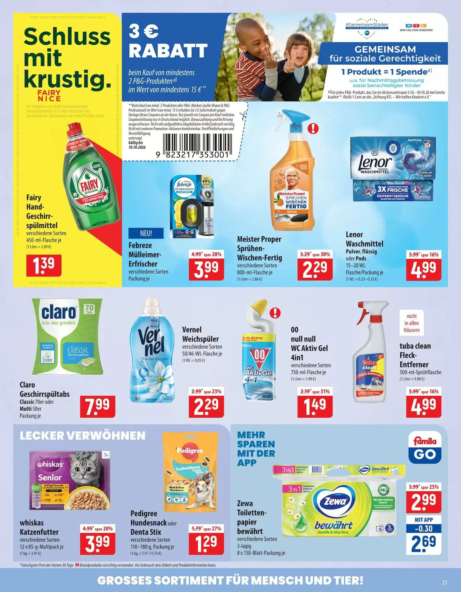 Famila Nord Ost Prospekt (ab 05.10.2026) zum Blättern - Seite 21