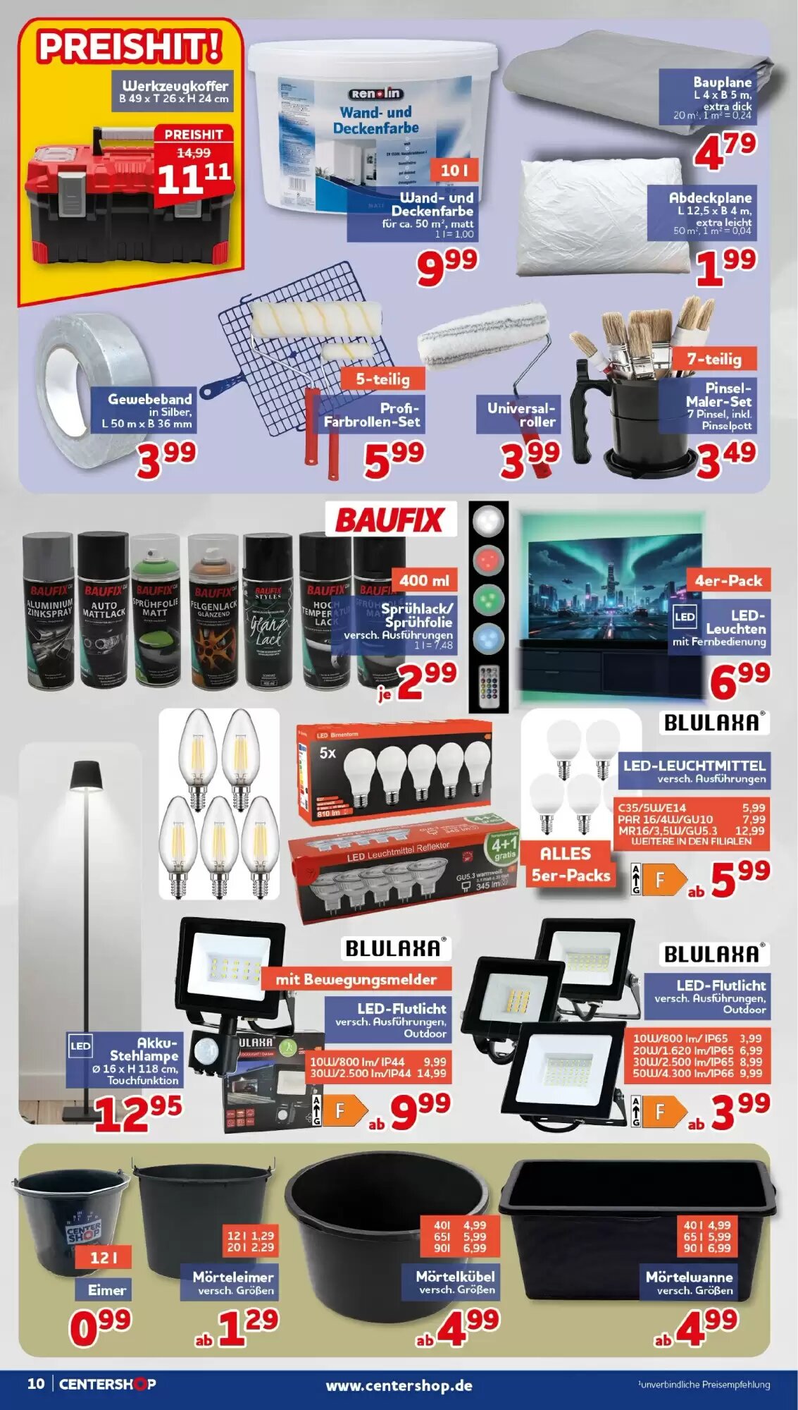 CENTERSHOP Prospekt (ab 05.10.2026) zum Blättern - Seite 10