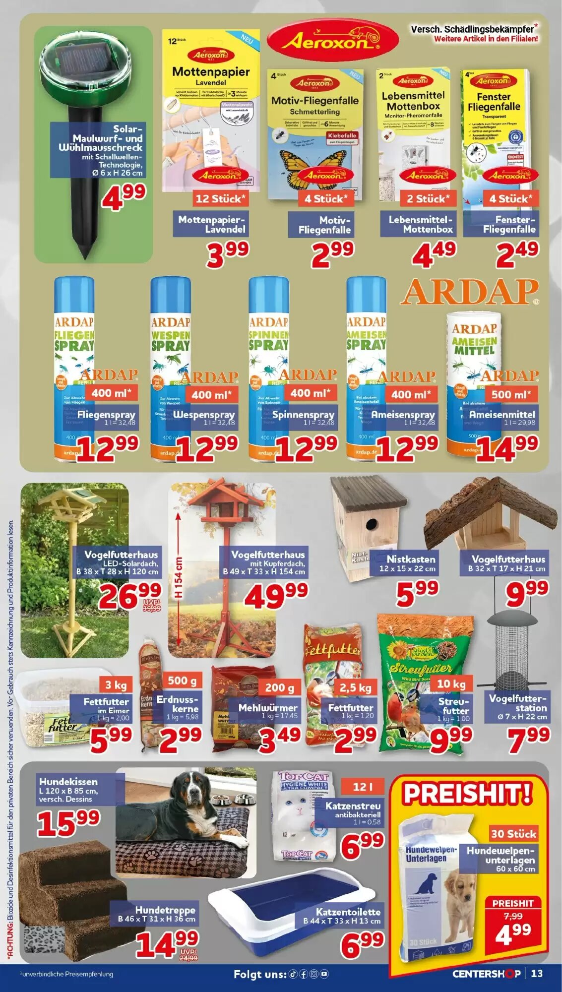 CENTERSHOP Prospekt (ab 05.10.2026) zum Blättern - Seite 13