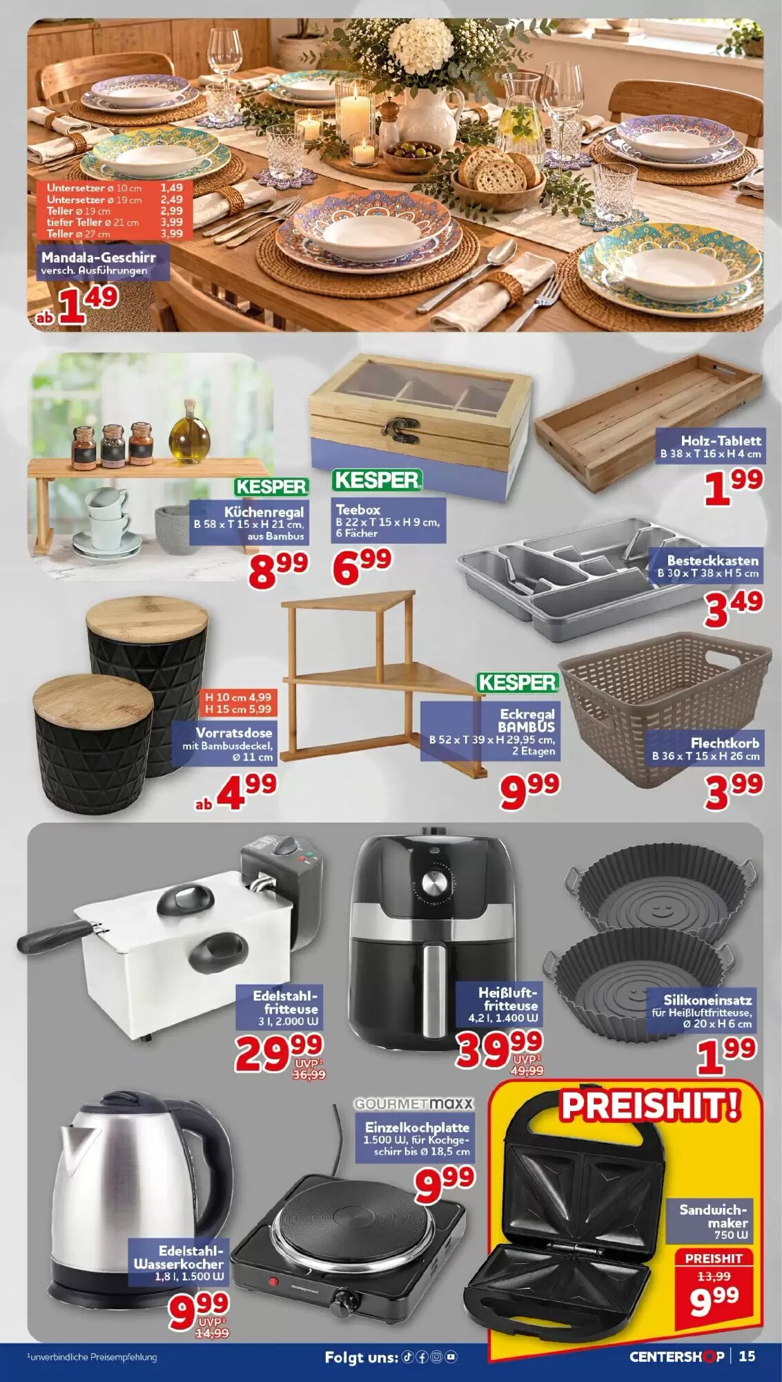 CENTERSHOP Prospekt (ab 05.10.2026) zum Blättern - Seite 15