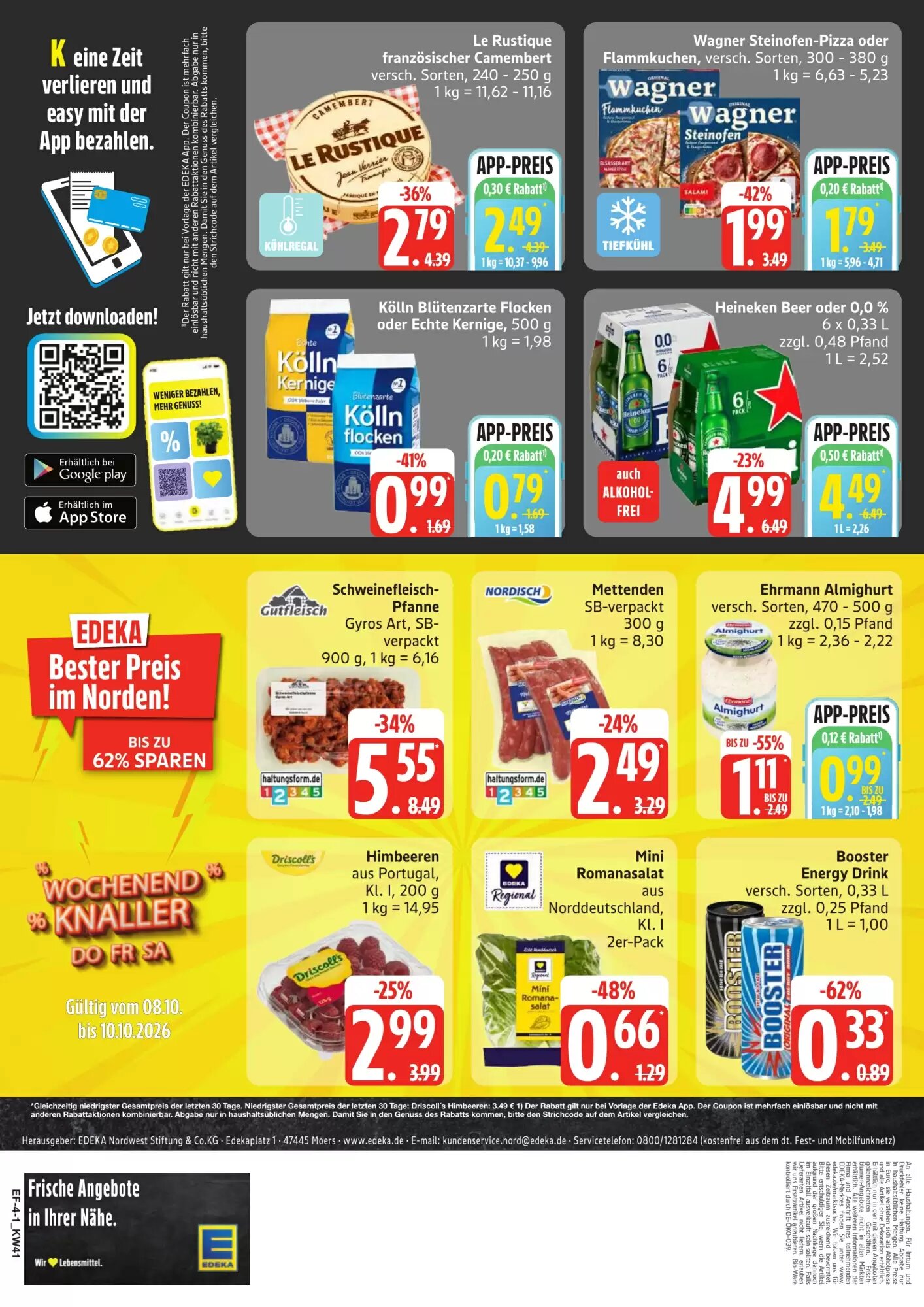 Edeka Frischemarkt Prospekt (ab 05.10.2026) zum Blättern - Seite 4
