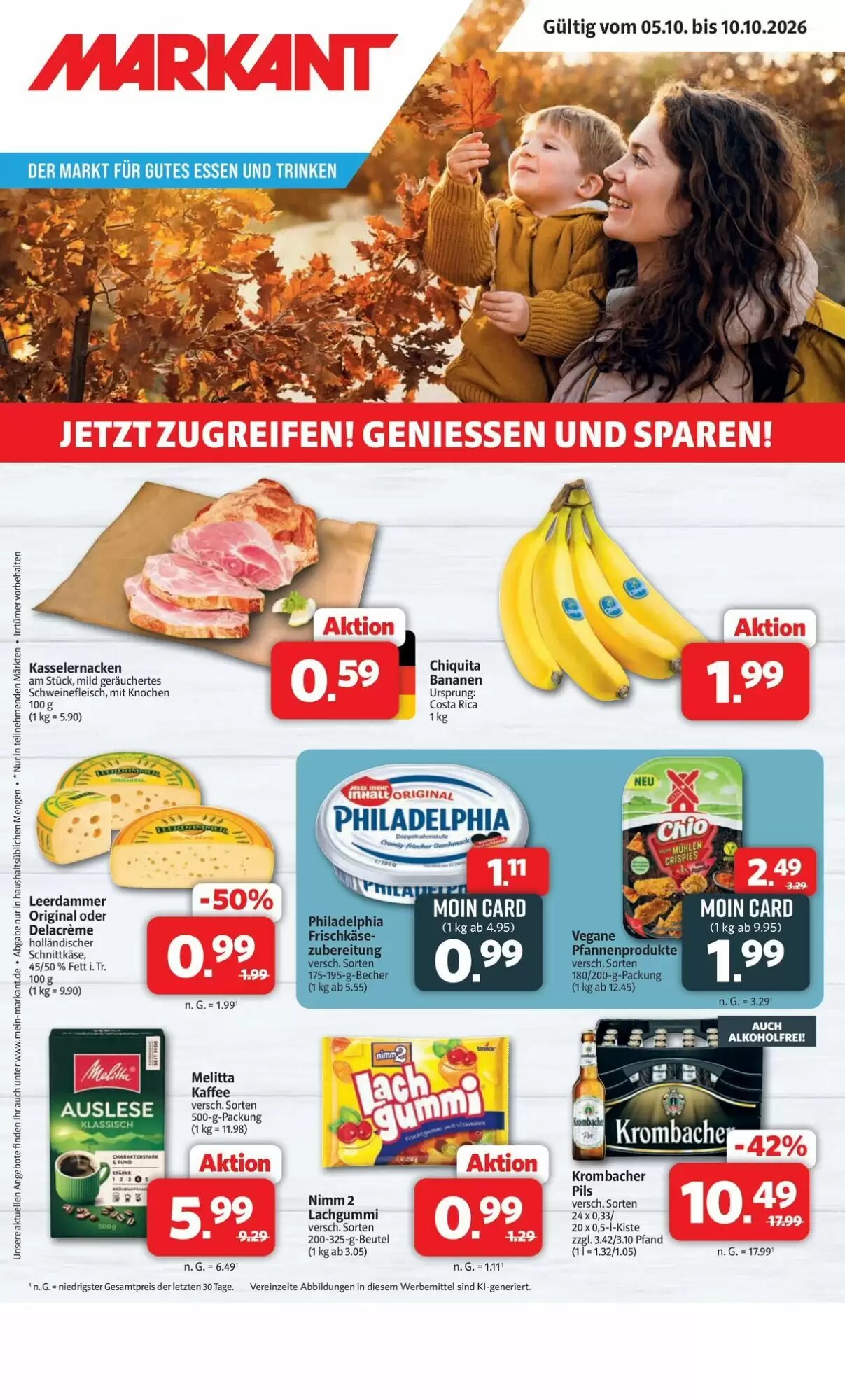 Markant Markt Prospekt (ab 05.10.2026) zum Blättern - Seite 1
