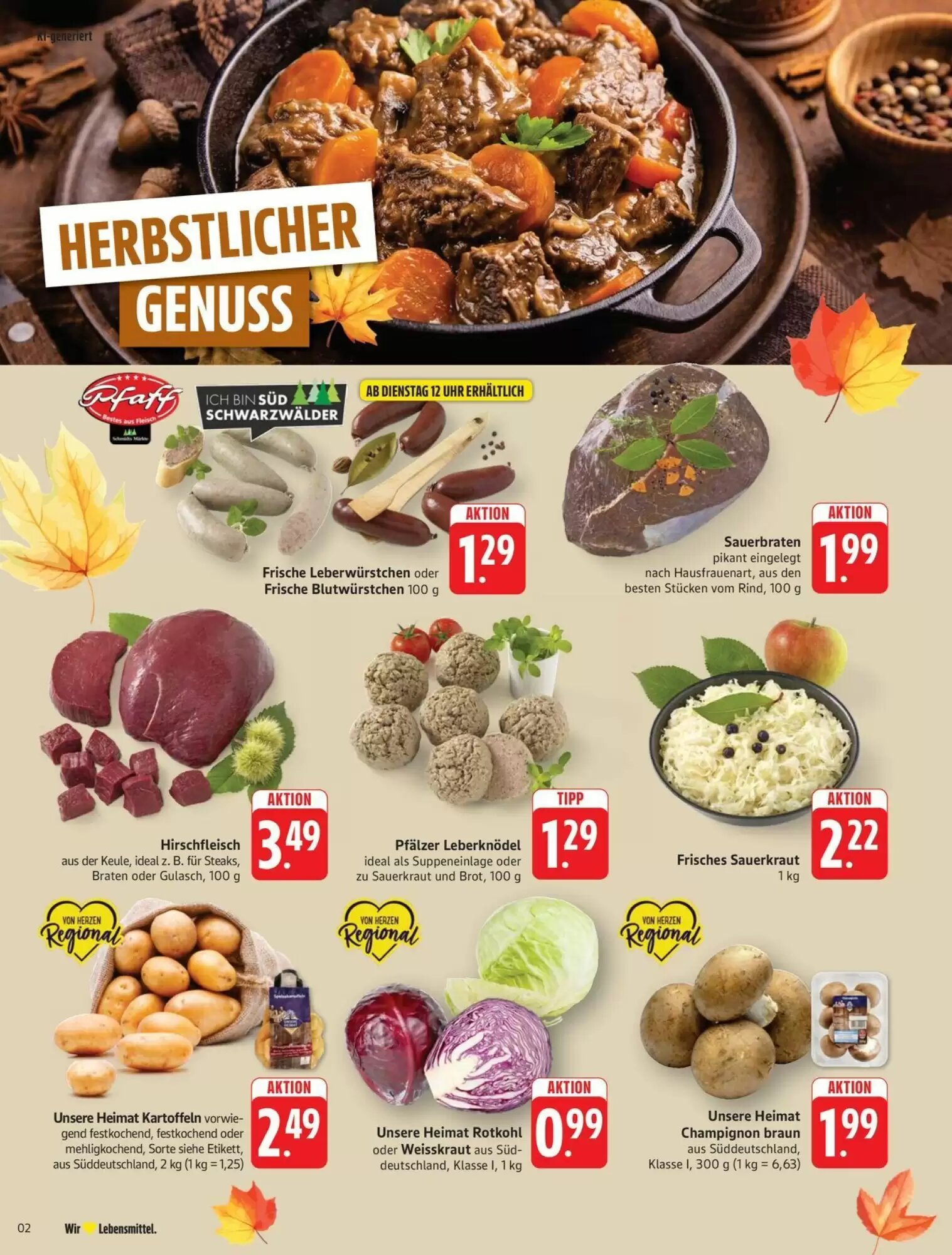 Schmidt's Märkte Prospekt (ab 05.10.2026) zum Blättern - Seite 2