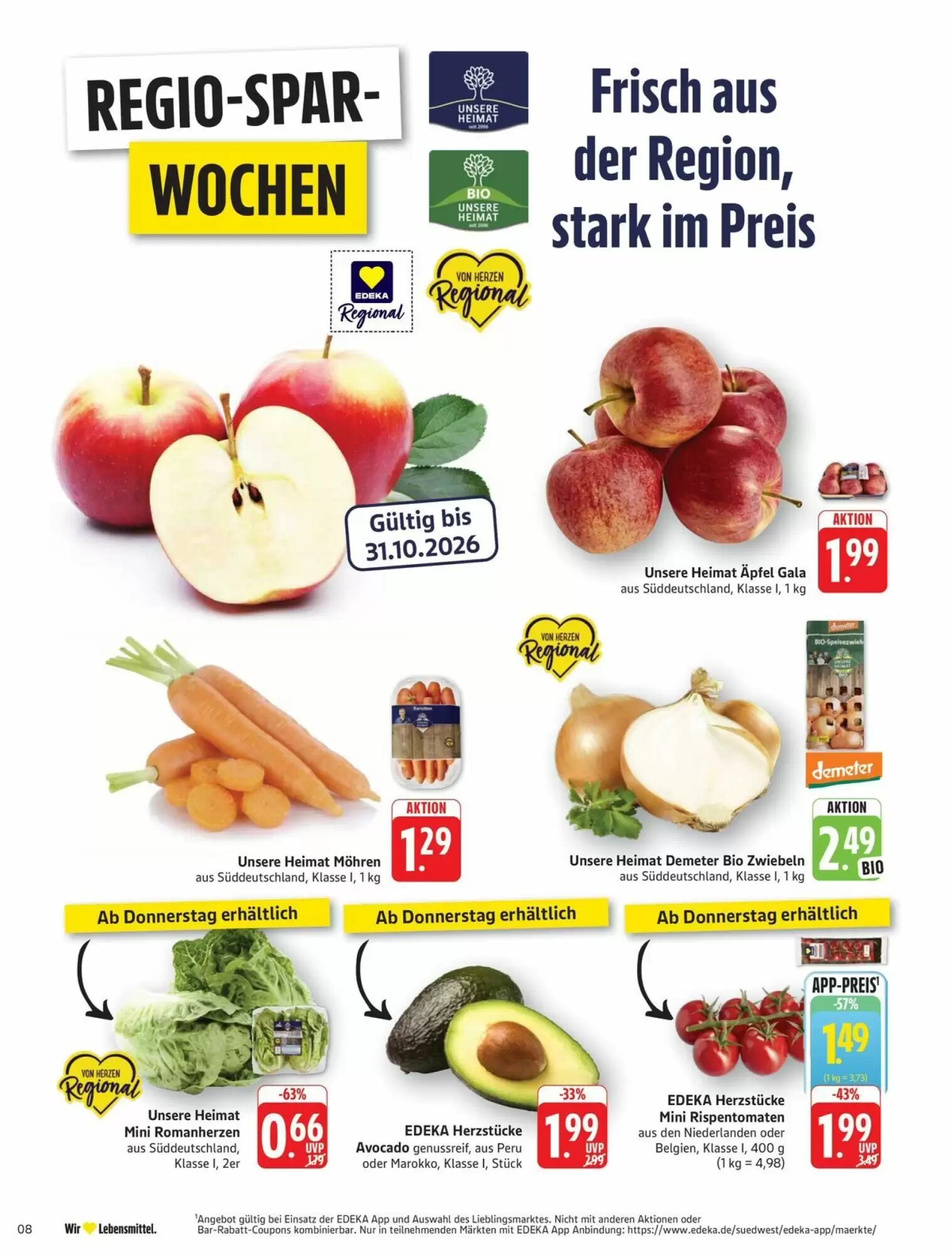 Schmidt's Märkte Prospekt (ab 05.10.2026) zum Blättern - Seite 8