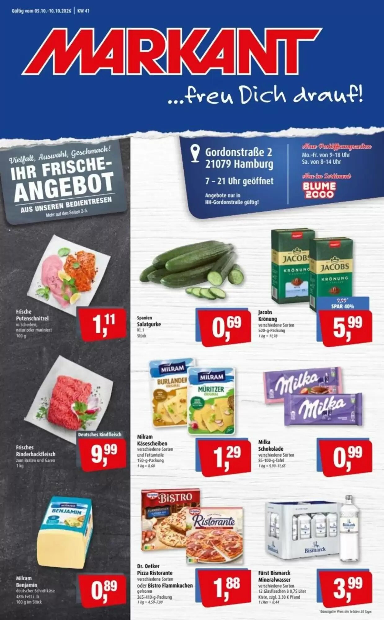 Markant Prospekt (ab 05.10.2026) zum Blättern - Seite 1