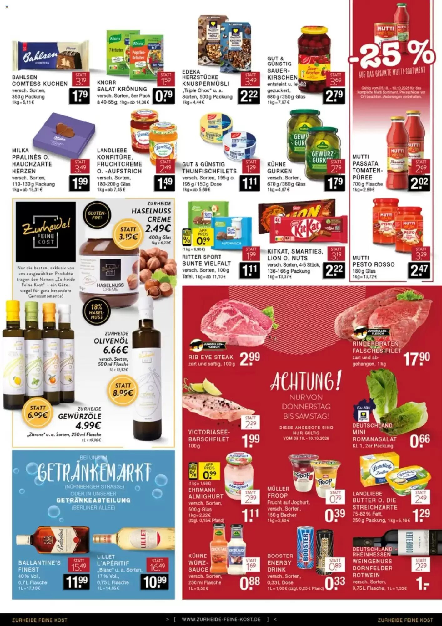 Edeka Zurheide Prospekt (ab 05.10.2026) zum Blättern - Seite 8