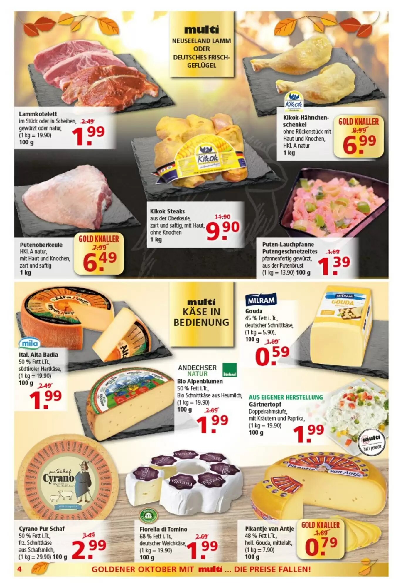 Multi Markt Prospekt (ab 05.10.2026) zum Blättern - Seite 4