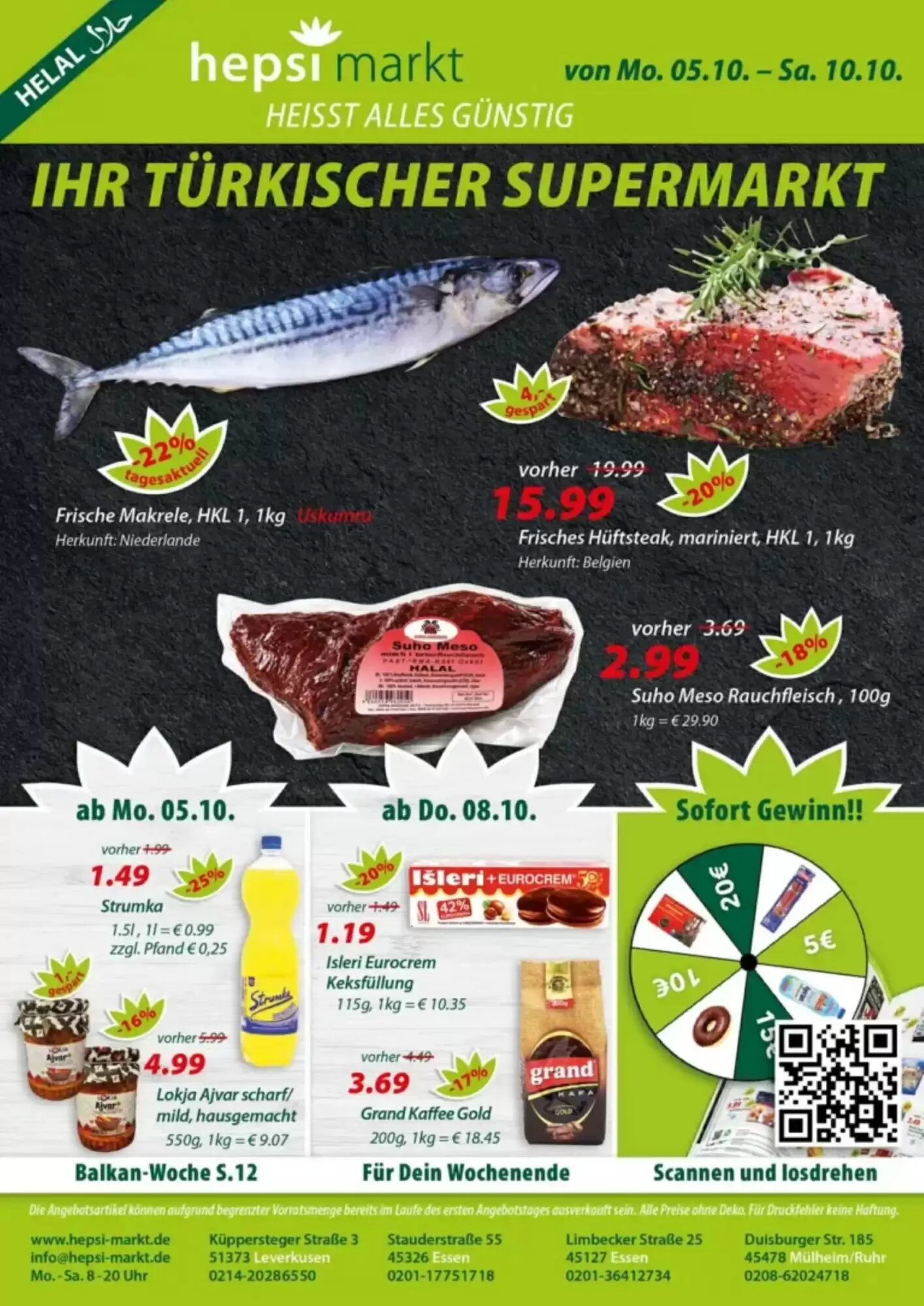 Hepsi-Markt Prospekt (ab 05.10.2026) zum Blättern - Seite 1
