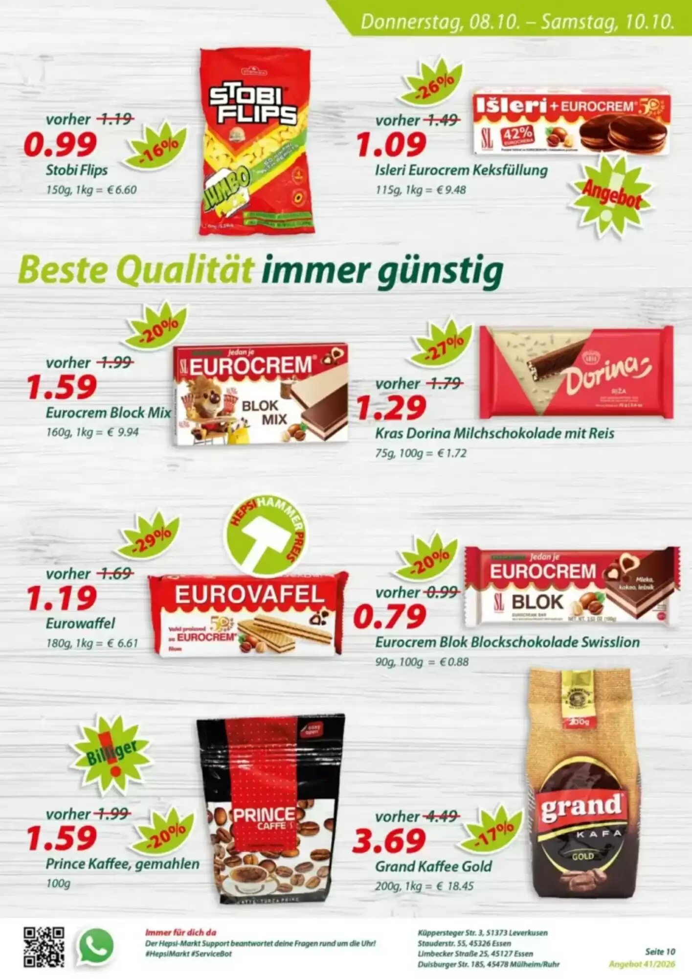 Hepsi-Markt Prospekt (ab 05.10.2026) zum Blättern - Seite 10