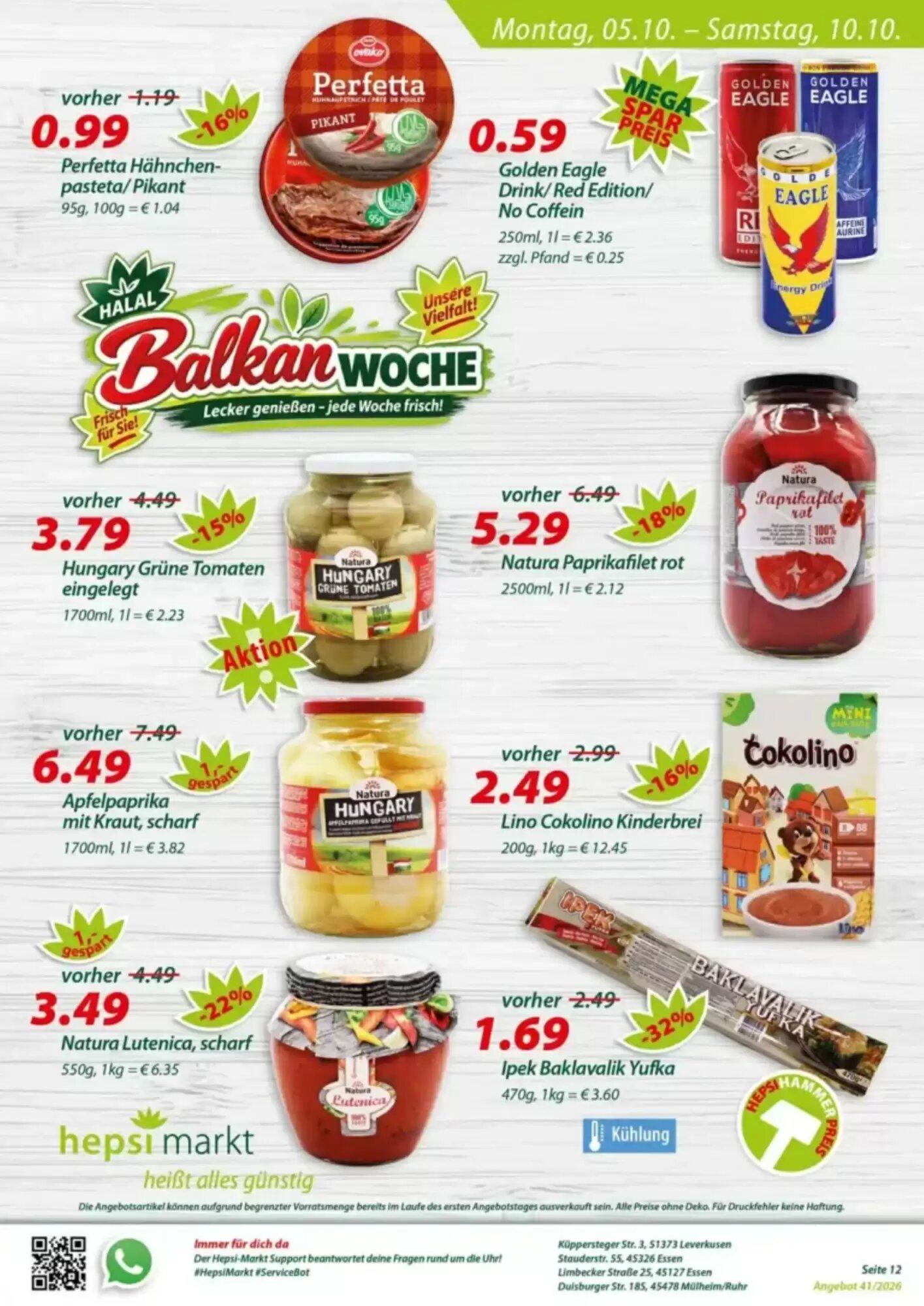 Hepsi-Markt Prospekt (ab 05.10.2026) zum Blättern - Seite 12