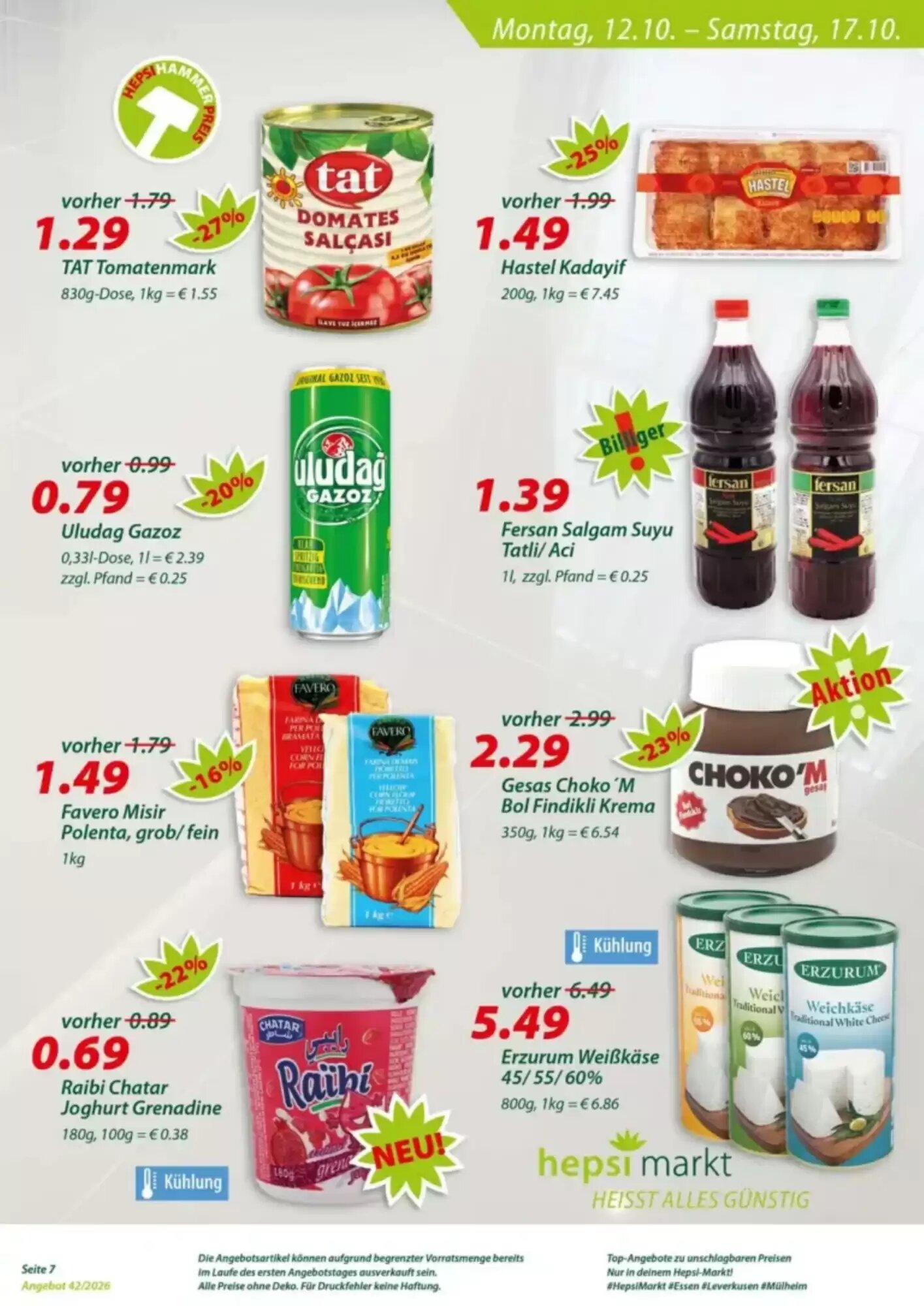 Hepsi-Markt Prospekt (ab 05.10.2026) zum Blättern - Seite 19