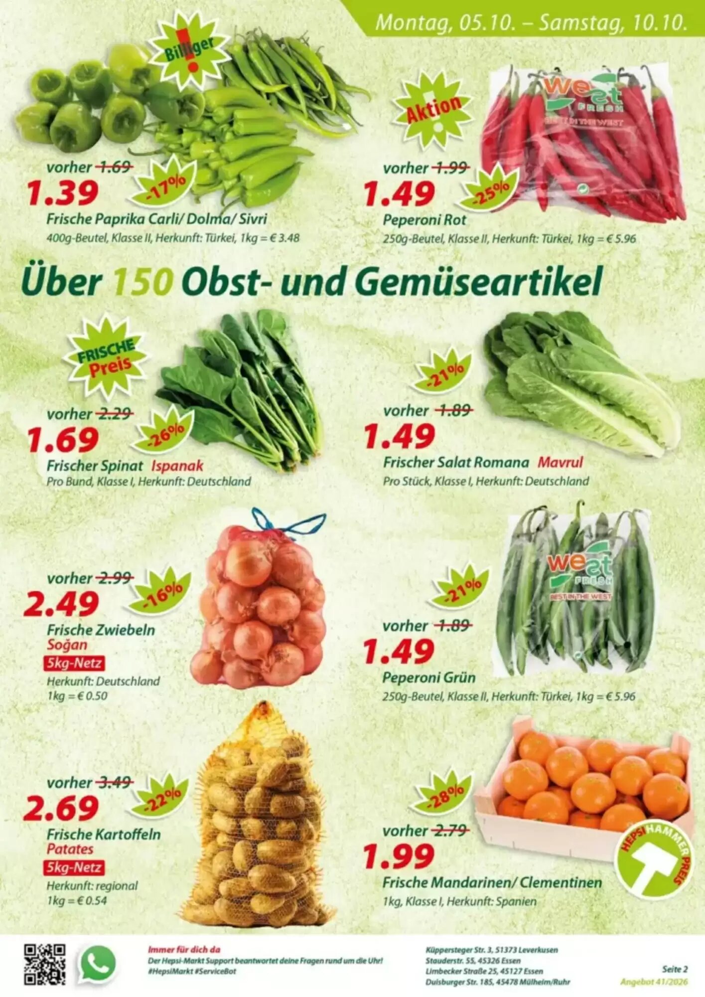 Hepsi-Markt Prospekt (ab 05.10.2026) zum Blättern - Seite 2