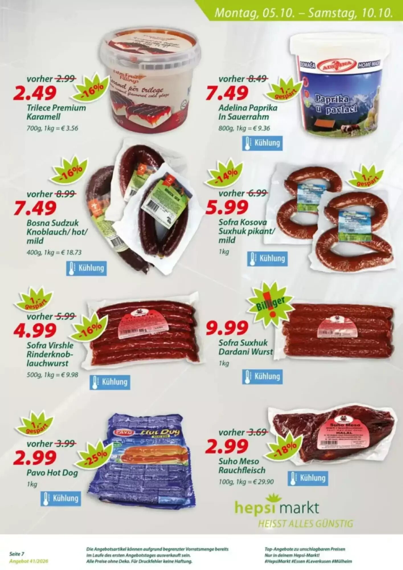 Hepsi-Markt Prospekt (ab 05.10.2026) zum Blättern - Seite 7