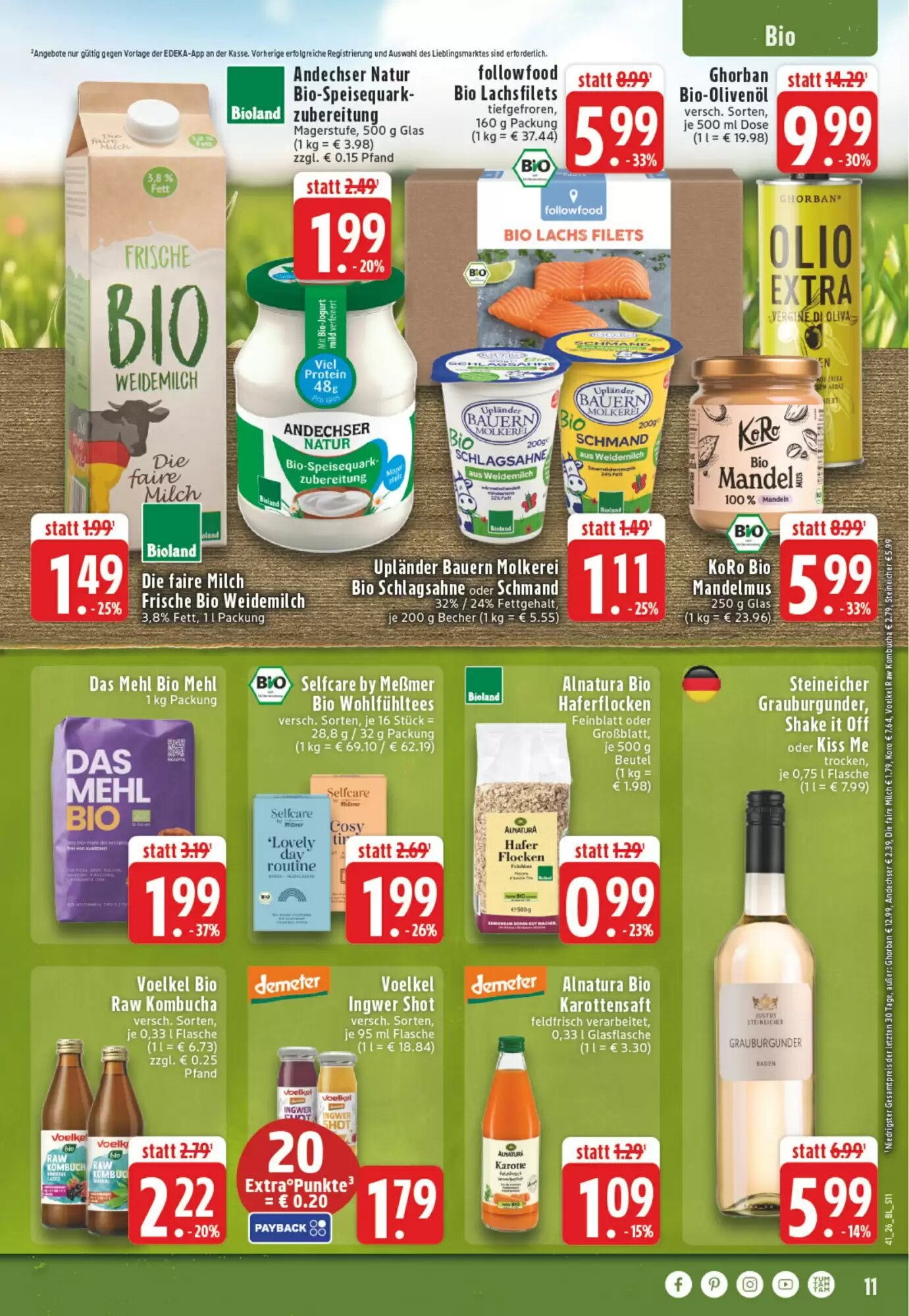 EDEKA Vogl Prospekt (ab 05.10.2026) zum Blättern - Seite 11