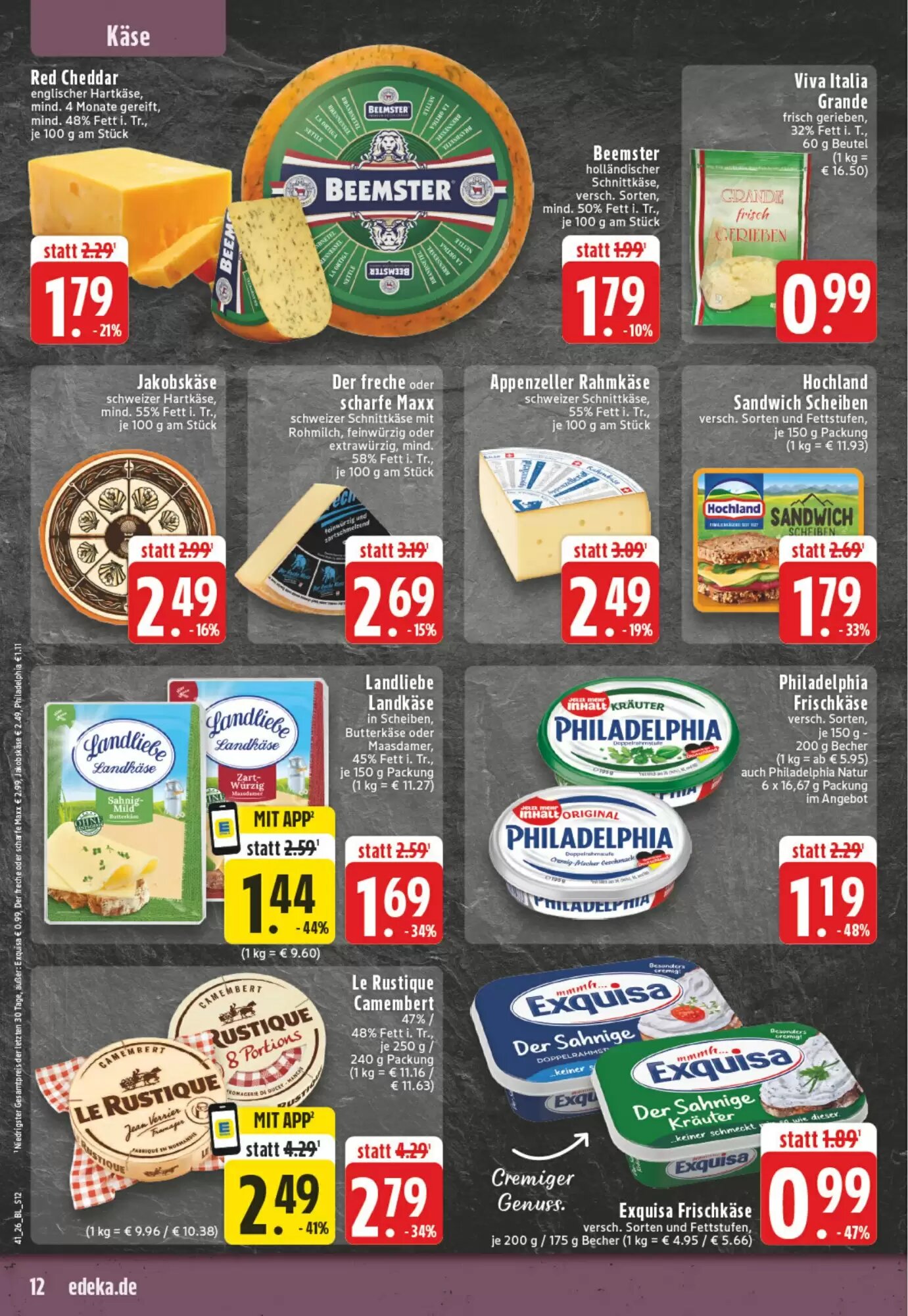 EDEKA Vogl Prospekt (ab 05.10.2026) zum Blättern - Seite 12