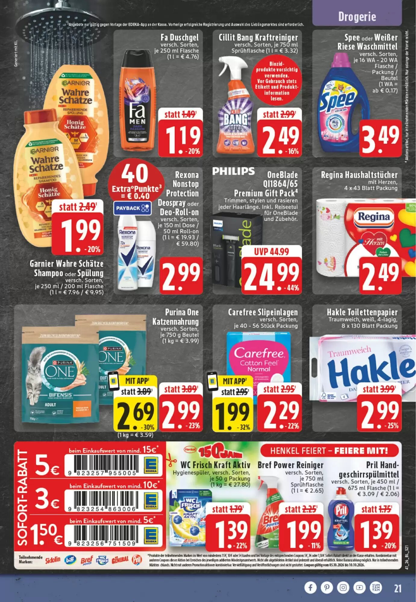 EDEKA Vogl Prospekt (ab 05.10.2026) zum Blättern - Seite 21